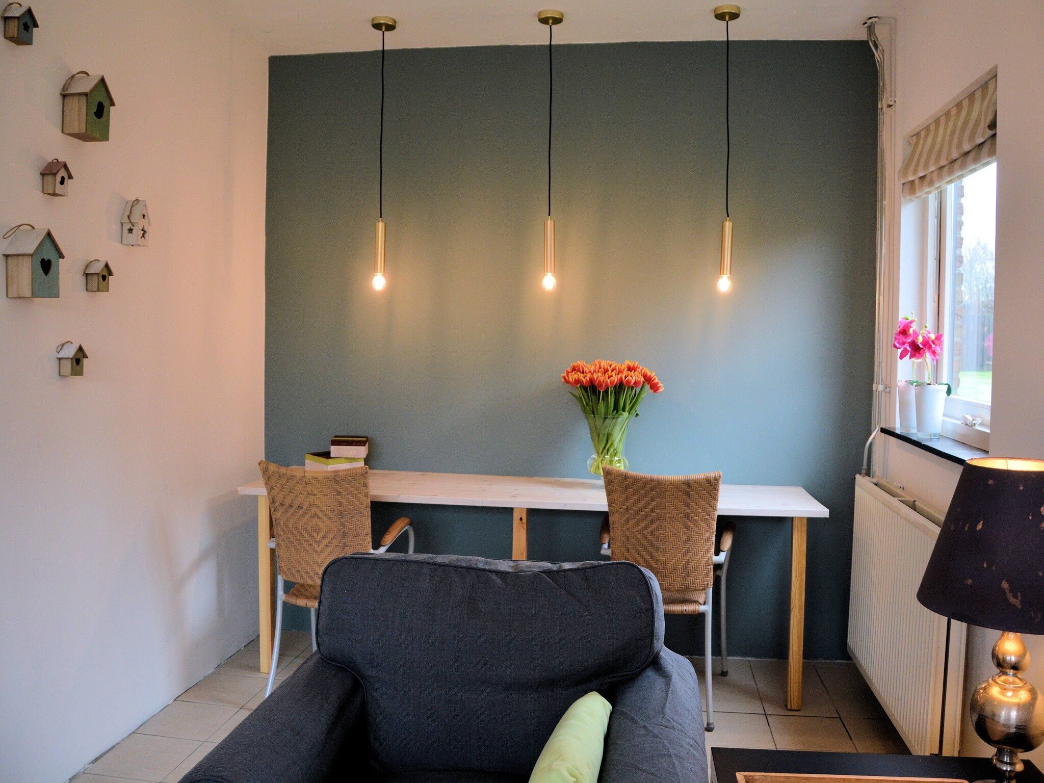 De woonkamer van Shelley Beach House in Noordwijkerhout