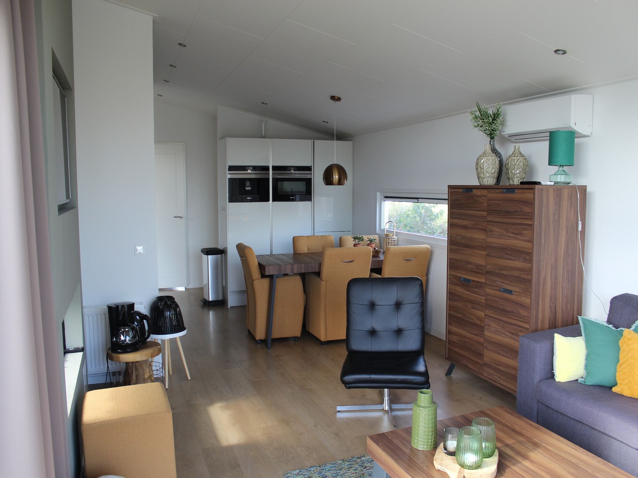 De woonkamer van Resort Mooi Bemelen 5 in Bemelen