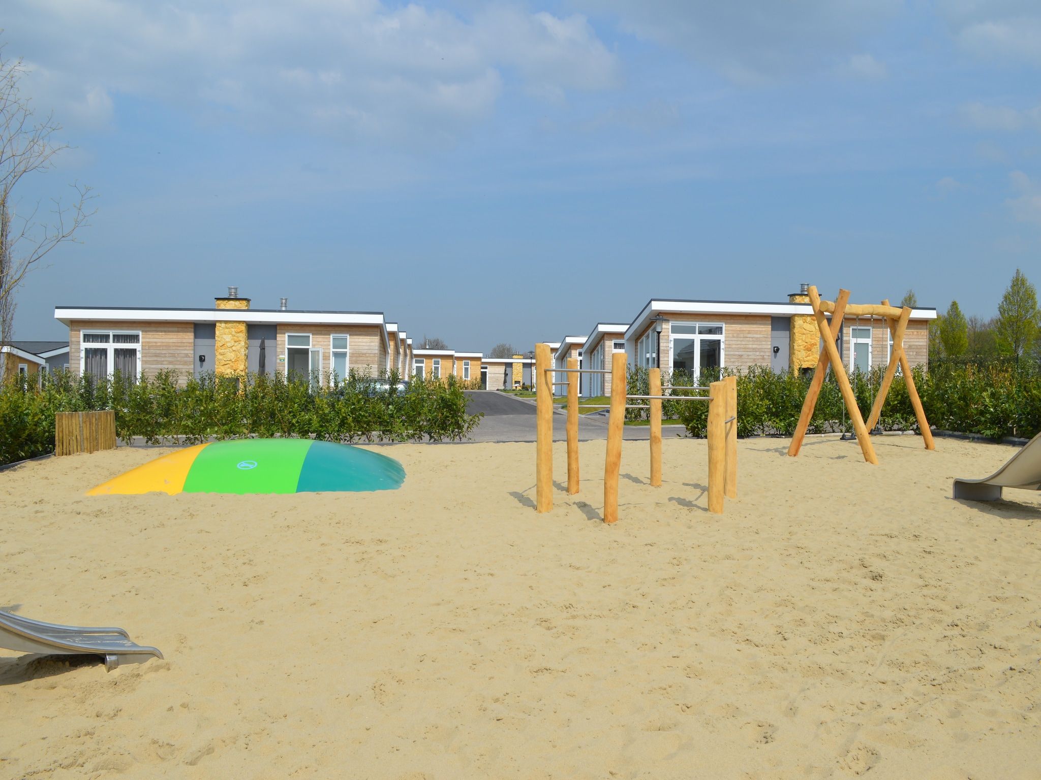 Parkfaciliteiten bij Resort Mooi Bemelen 5 in Bemelen