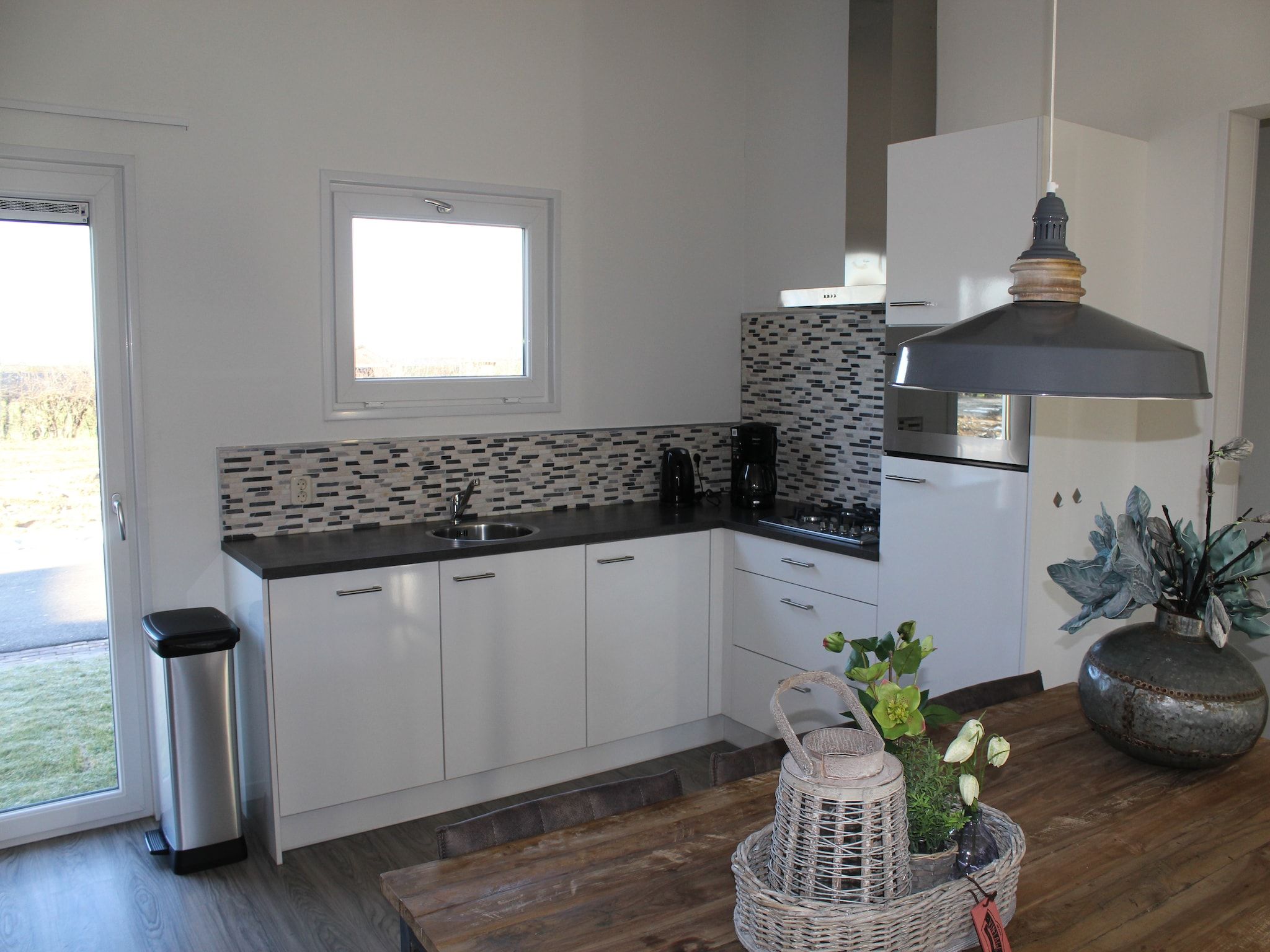 De keuken van Resort Mooi Bemelen 3 in Bemelen