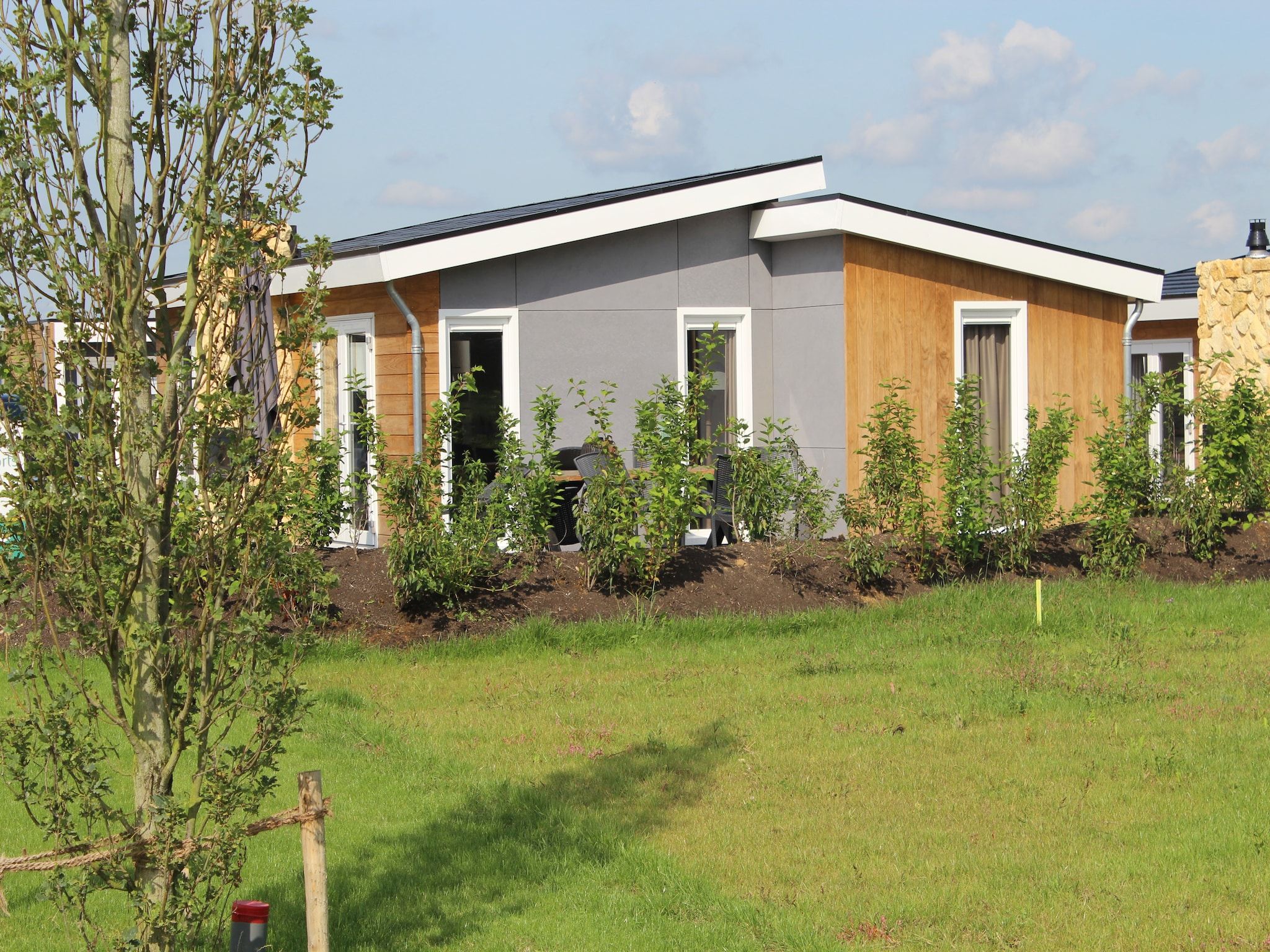 De buitenkant van Resort Mooi Bemelen 3 in Bemelen