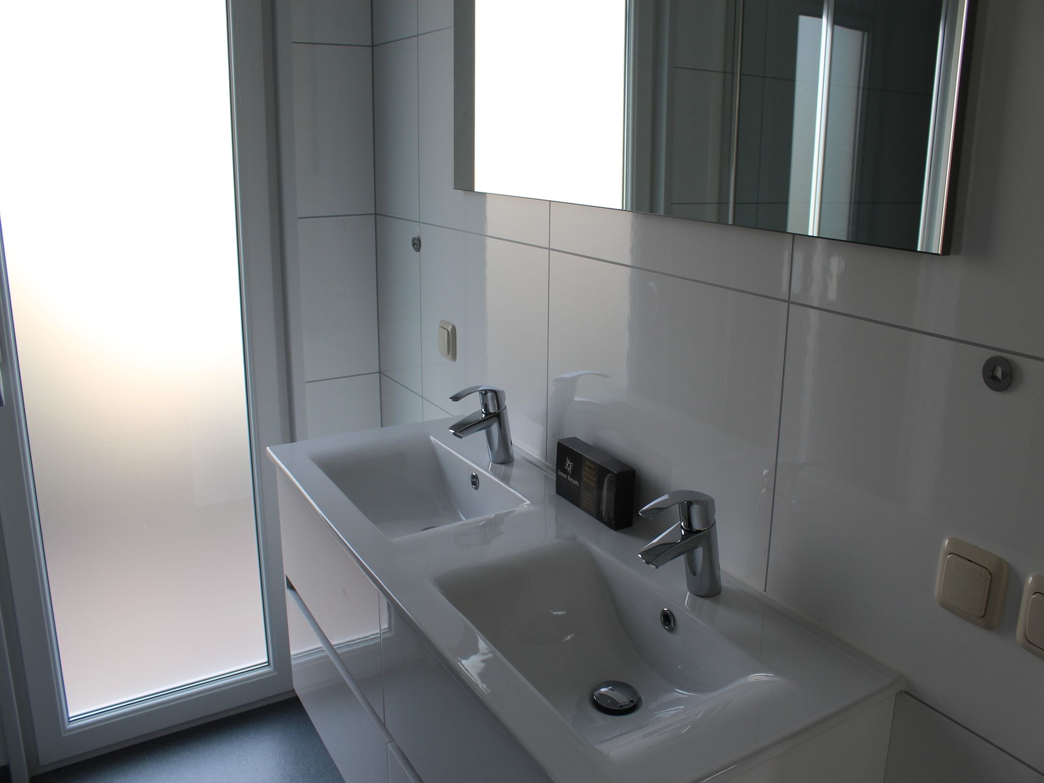 De badkamer van Resort Mooi Bemelen 3 in Bemelen