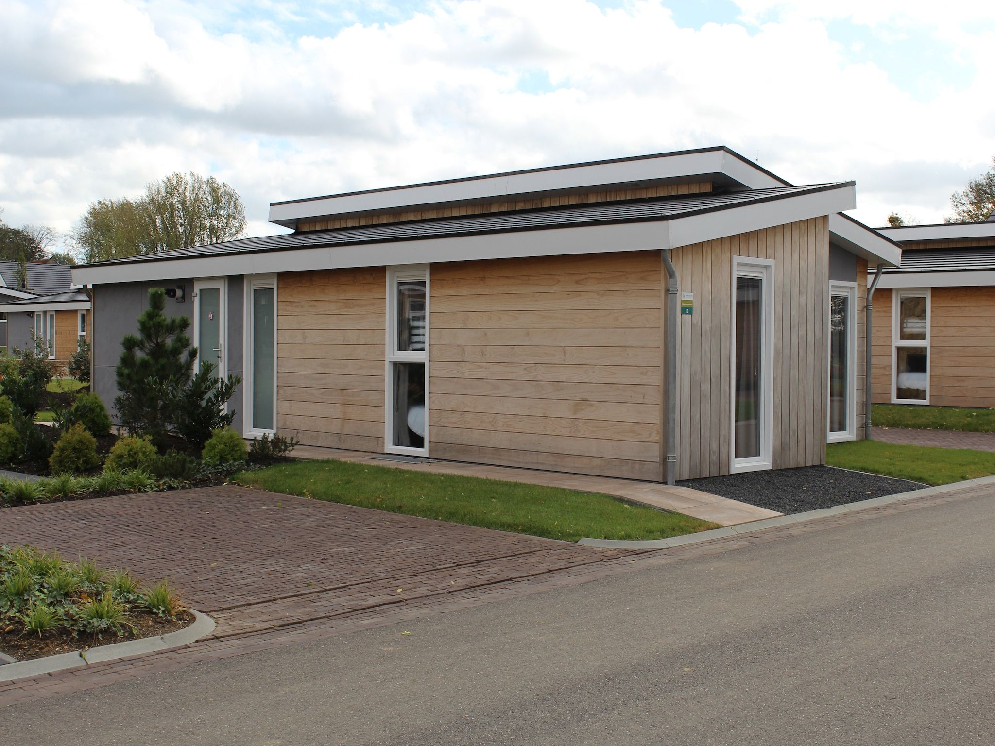 De buitenkant van Resort Mooi Bemelen 3 in Bemelen