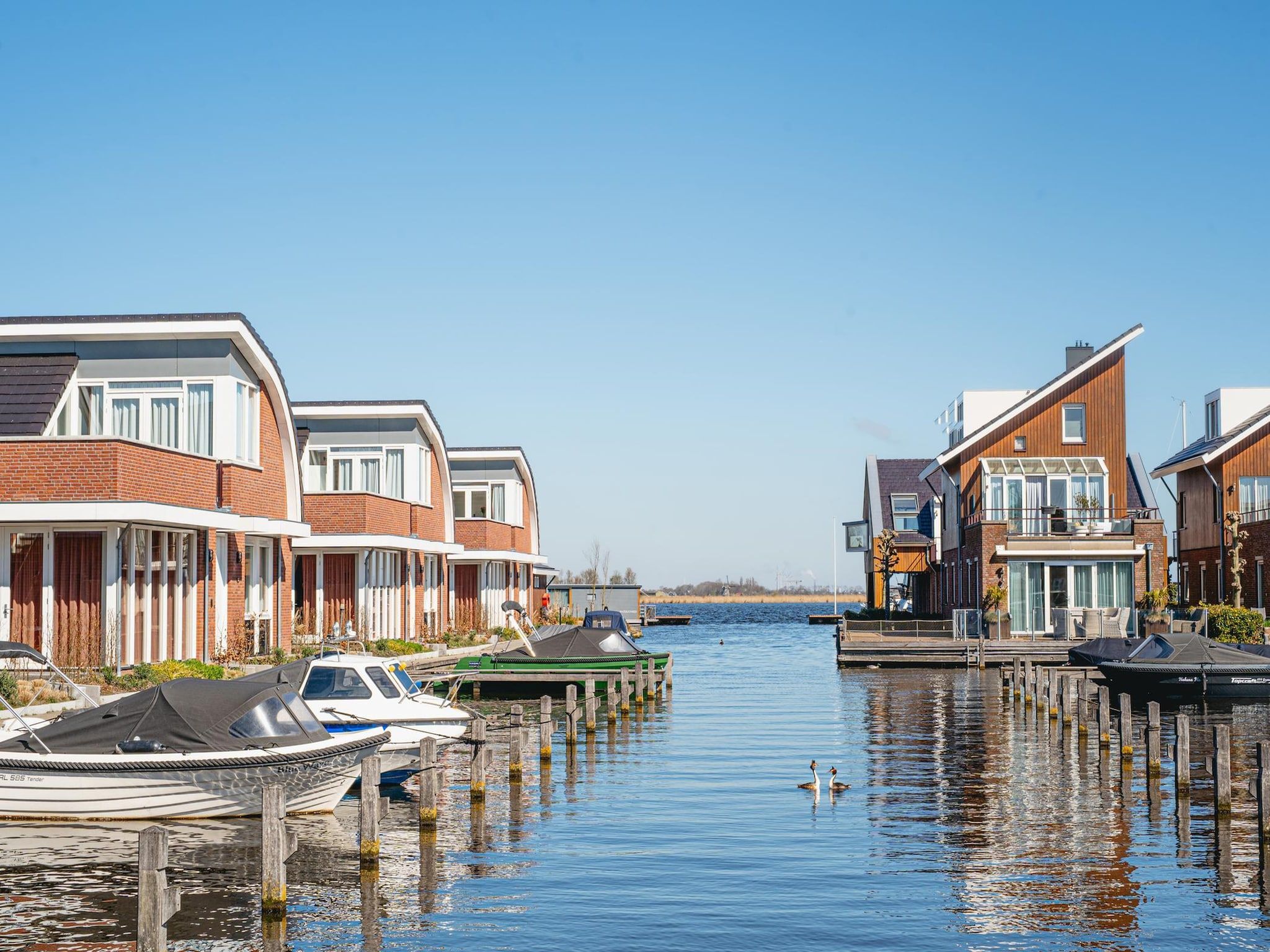 De omgeving van Waterpark de Meerparel 8 in Uitgeest