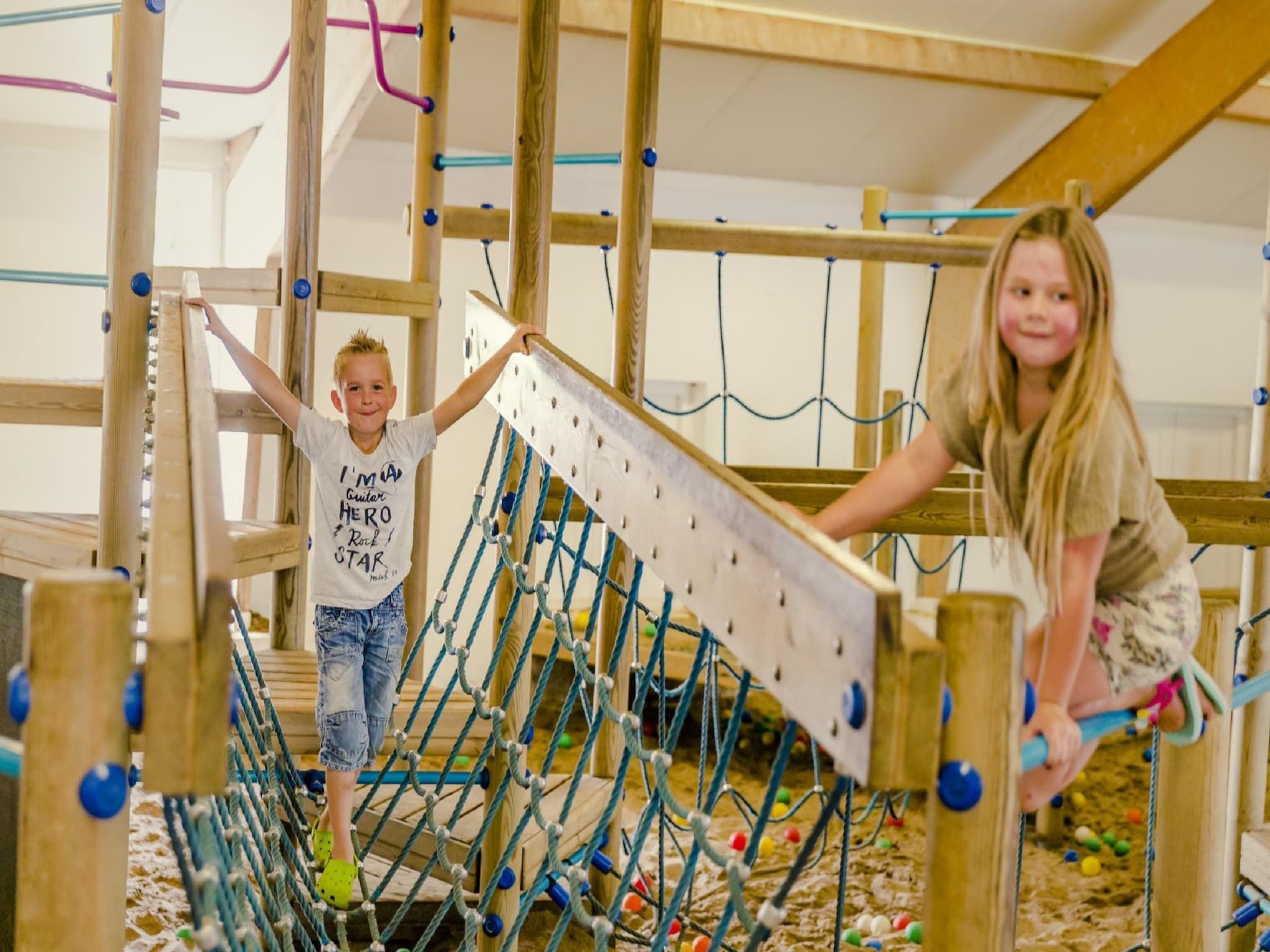Parkfaciliteiten bij Vakantiepark Mölke 10 in Zuna