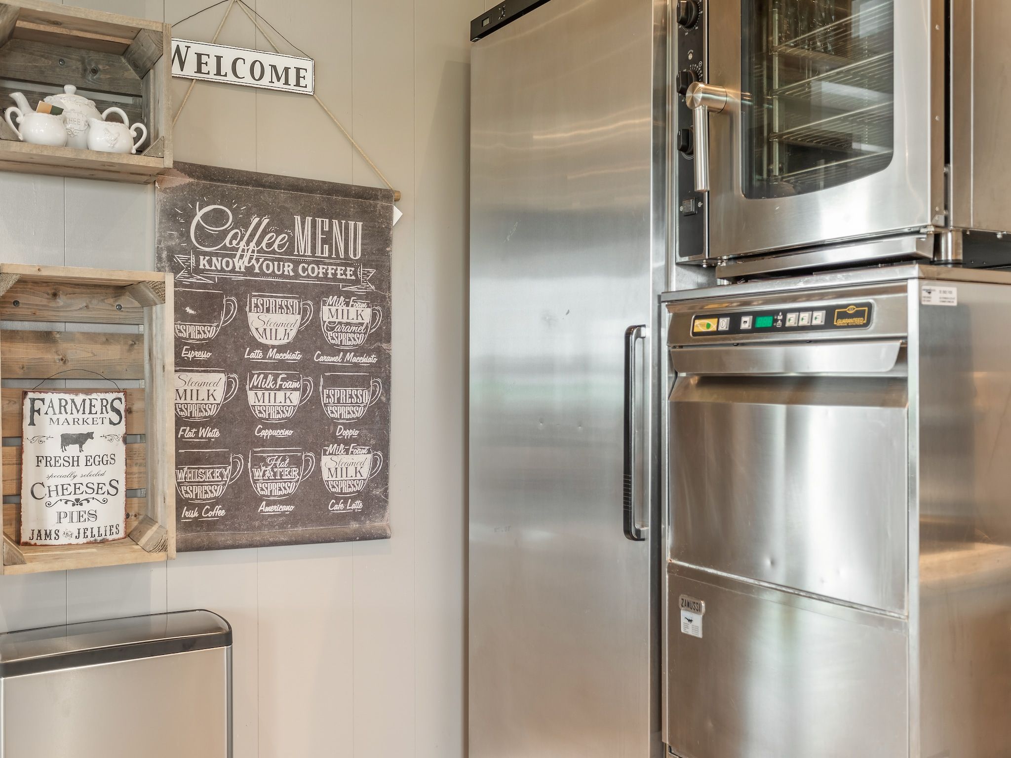 De keuken van Onder de Molen 10 pers in Middenbeemster