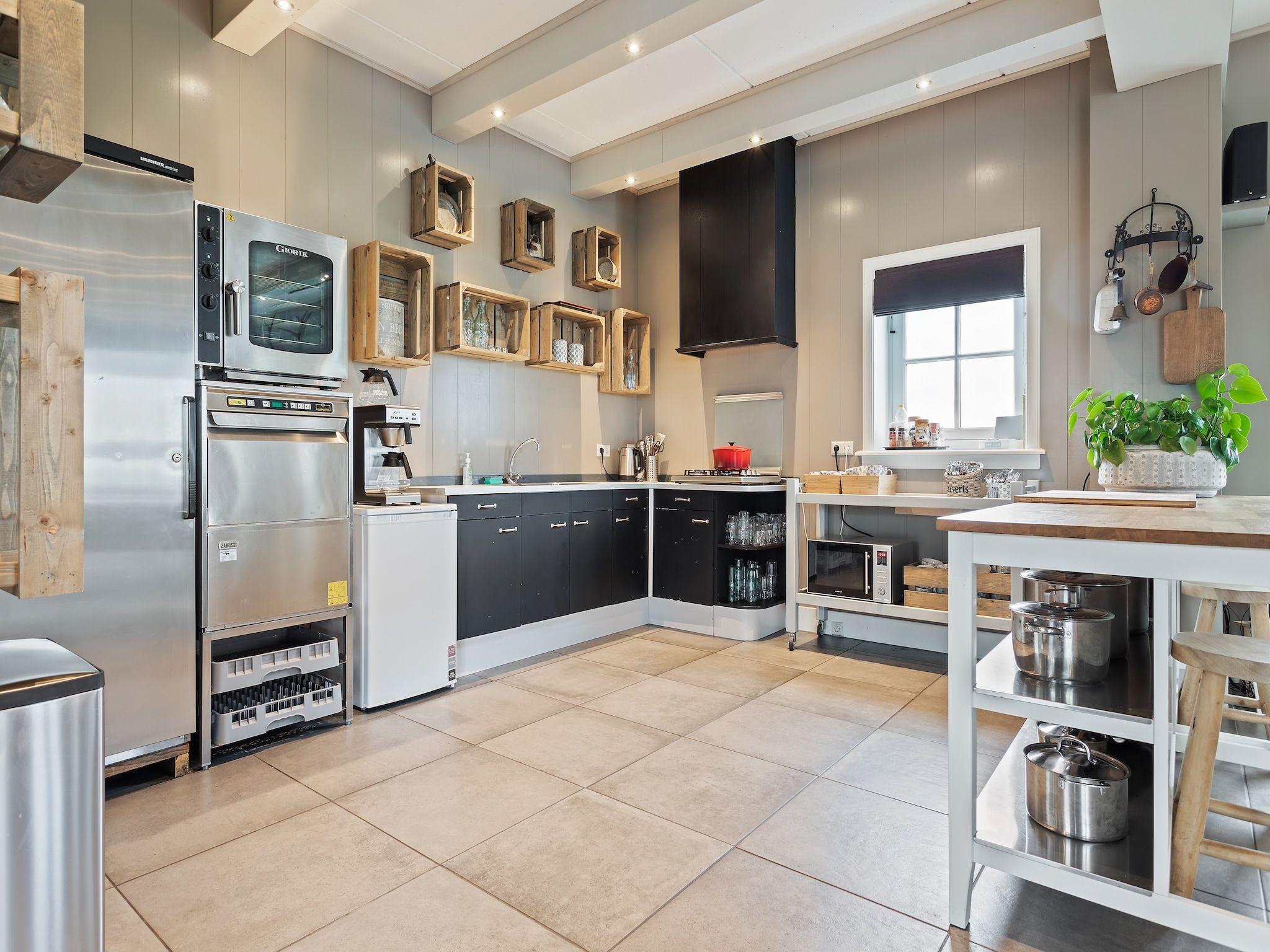 De keuken van Onder de Molen 10 pers in Middenbeemster