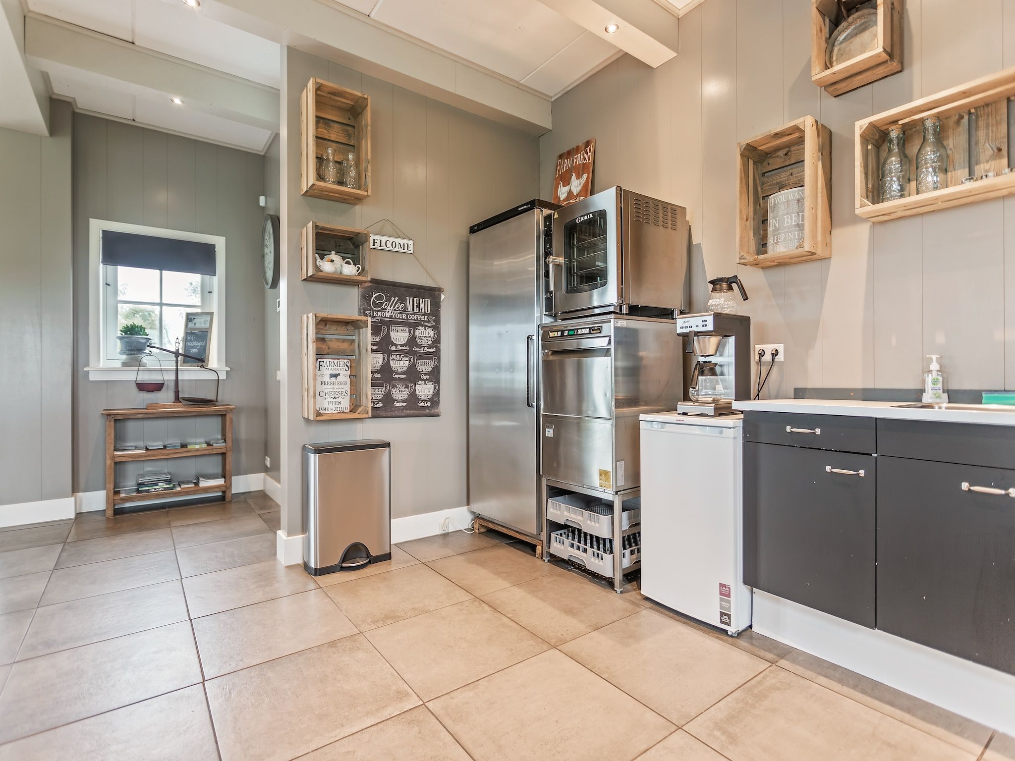 De keuken van Onder de Molen 10 pers in Middenbeemster