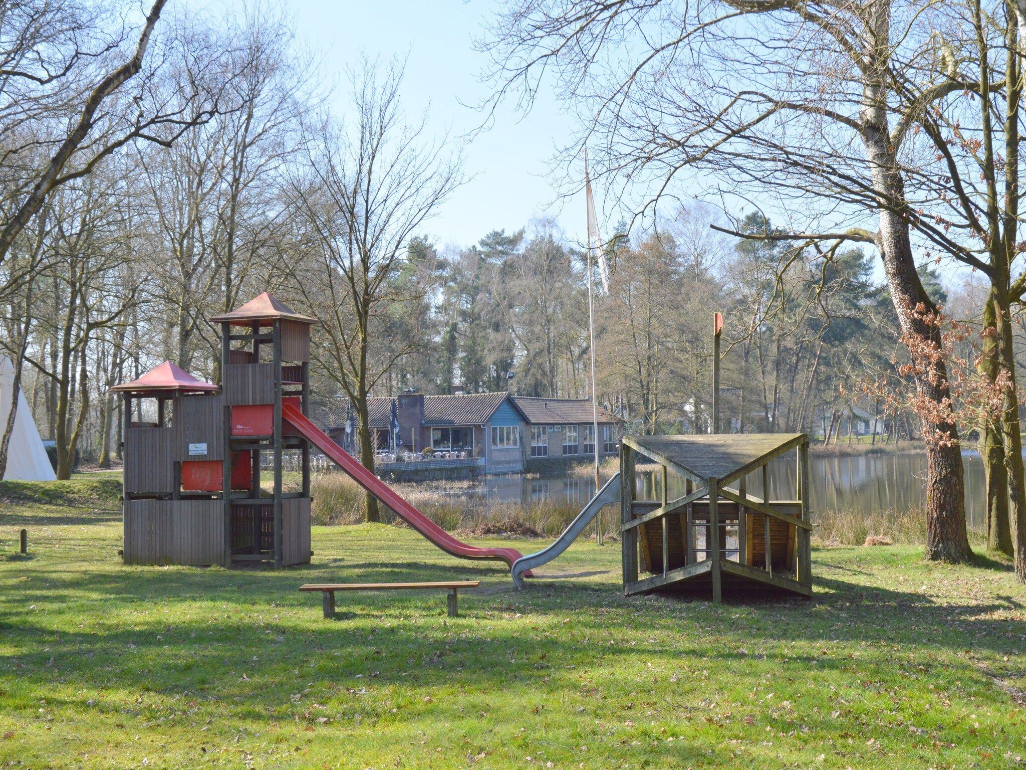 Parkfaciliteiten bij Bungalow 69 in Stramproy