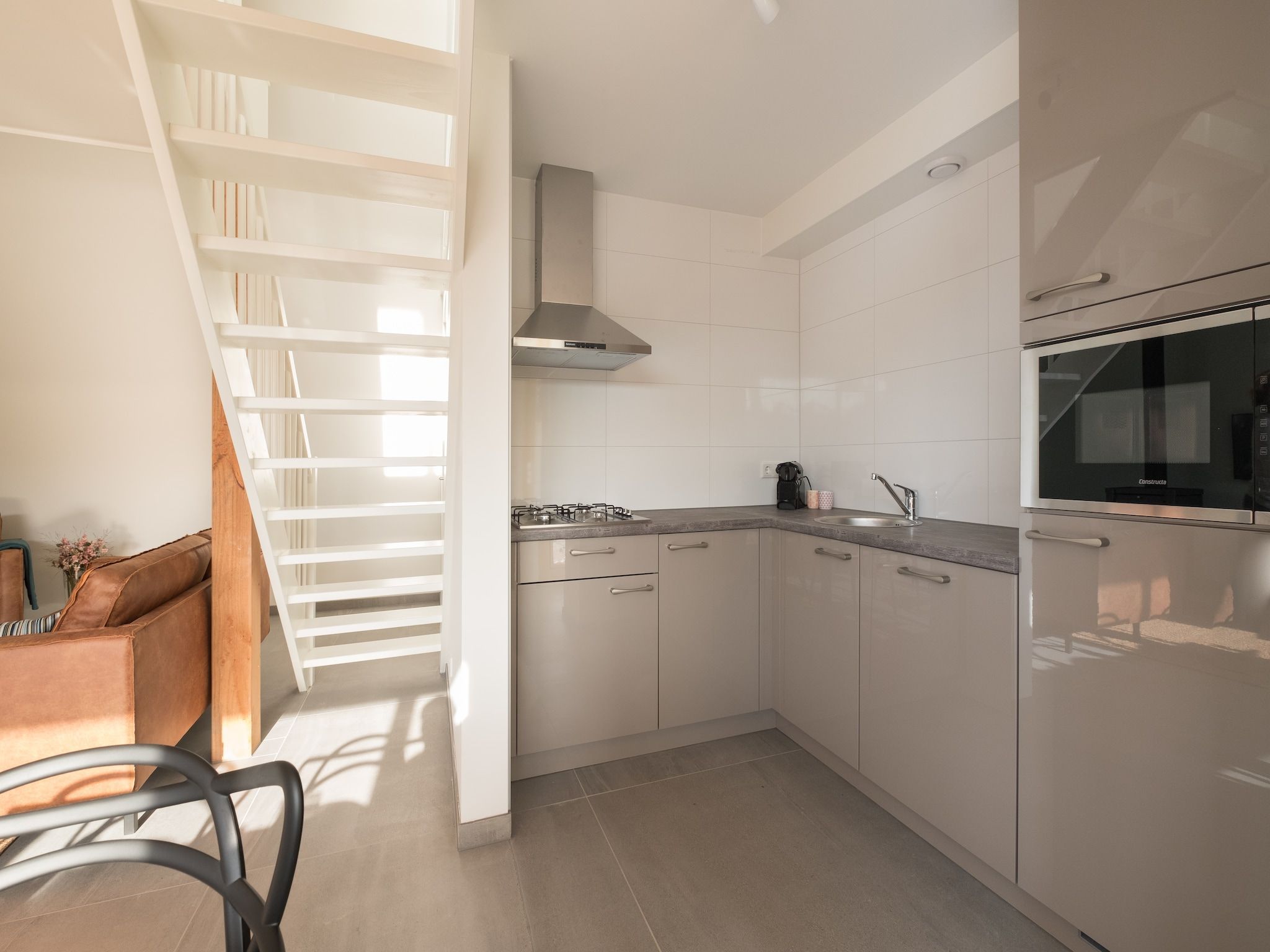 De keuken van Noordzee Resort Vlissingen 1 in Vlissingen