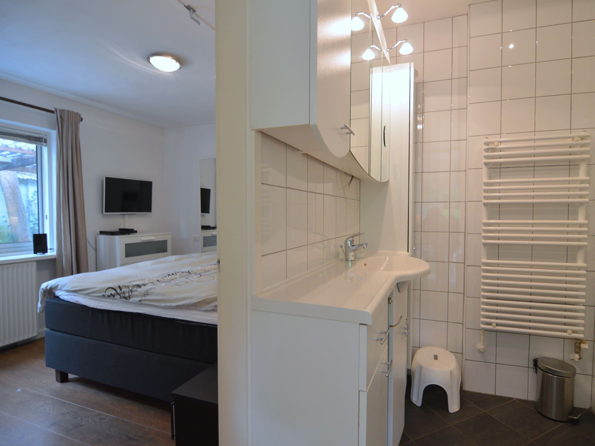 De badkamer van Poort naar de Veluwe in Voorthuizen