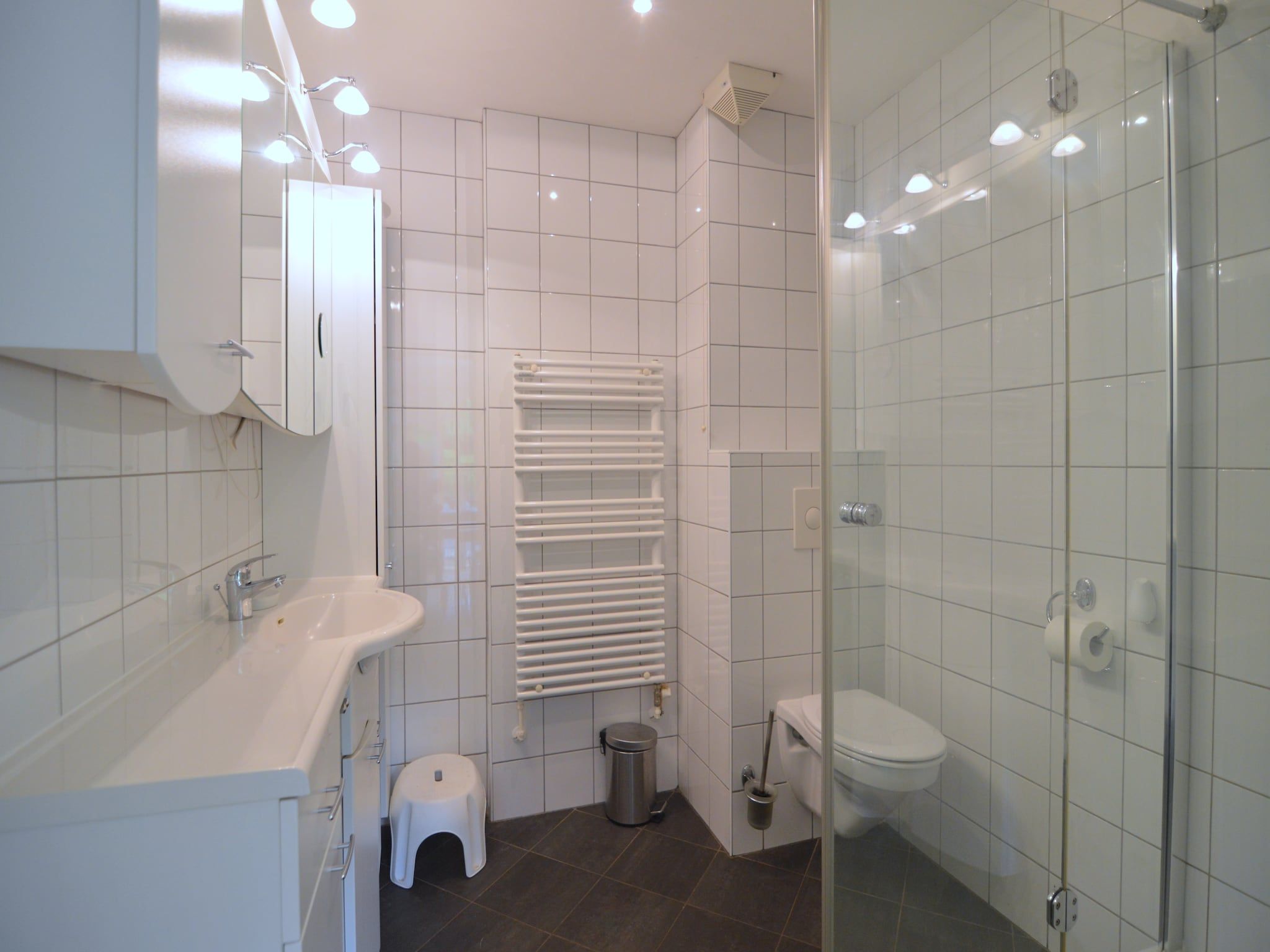 De badkamer van Poort naar de Veluwe in Voorthuizen