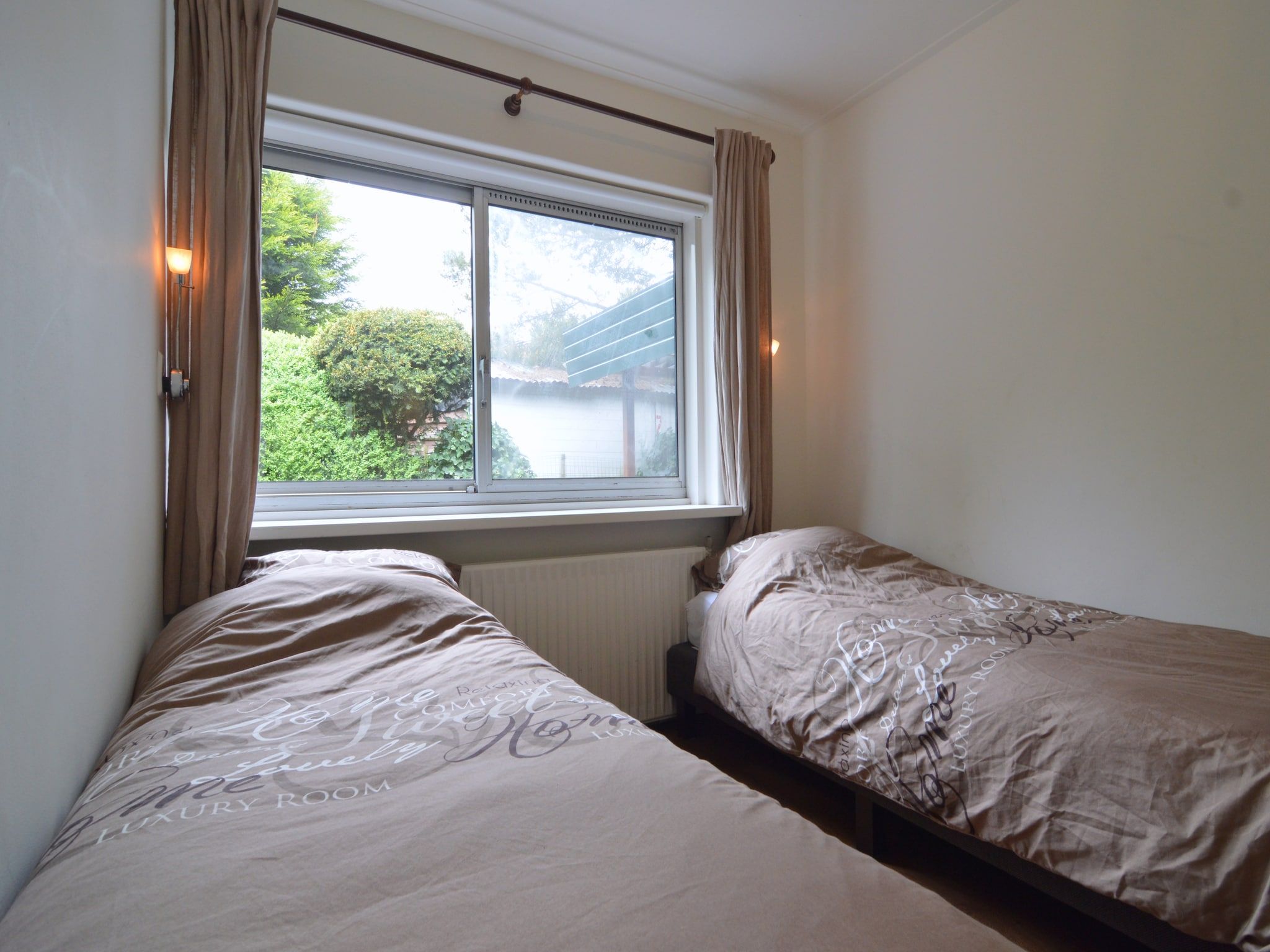 Een slaapkamer van Poort naar de Veluwe in Voorthuizen