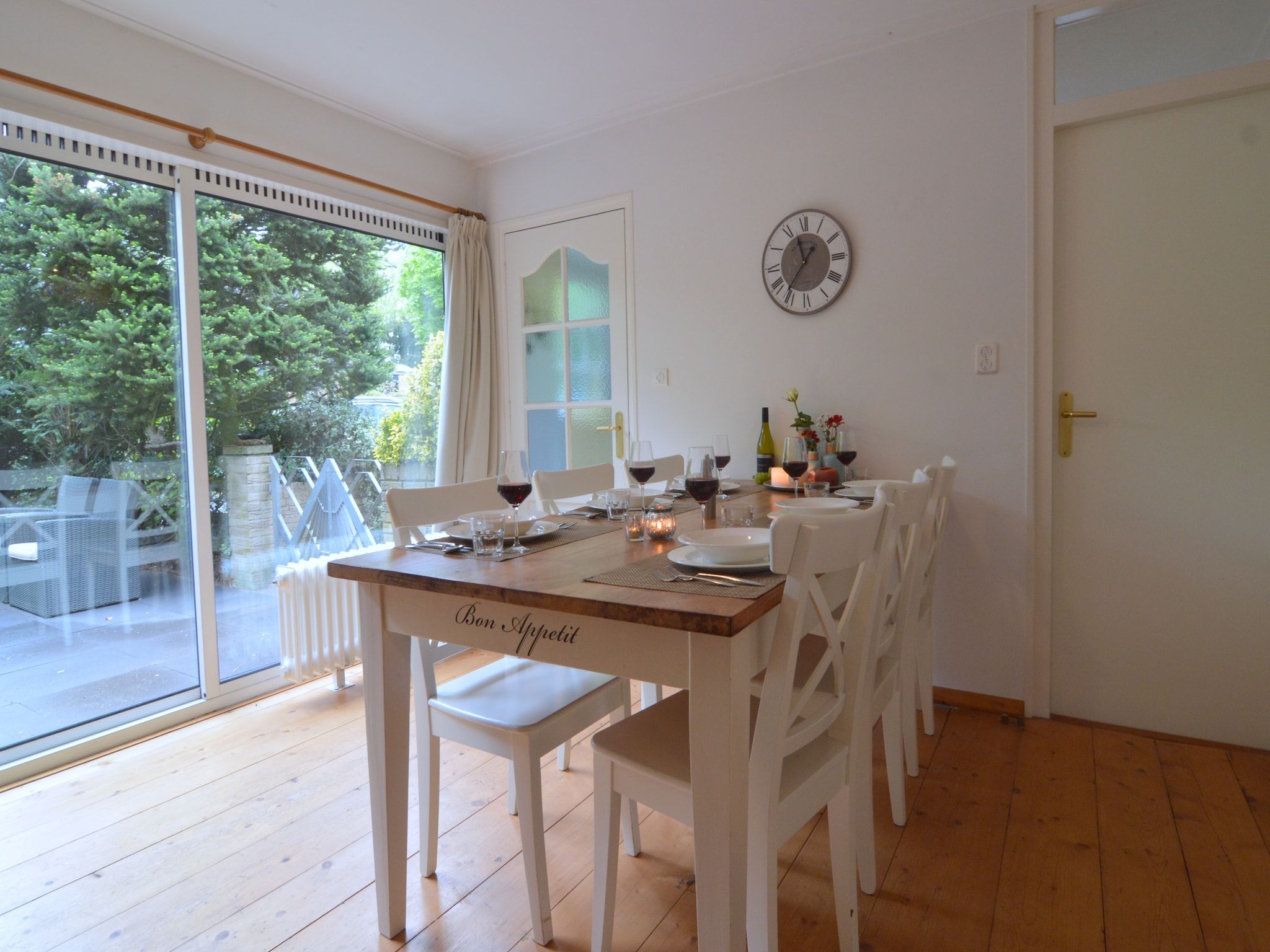 De eetkamer van Poort naar de Veluwe in Voorthuizen