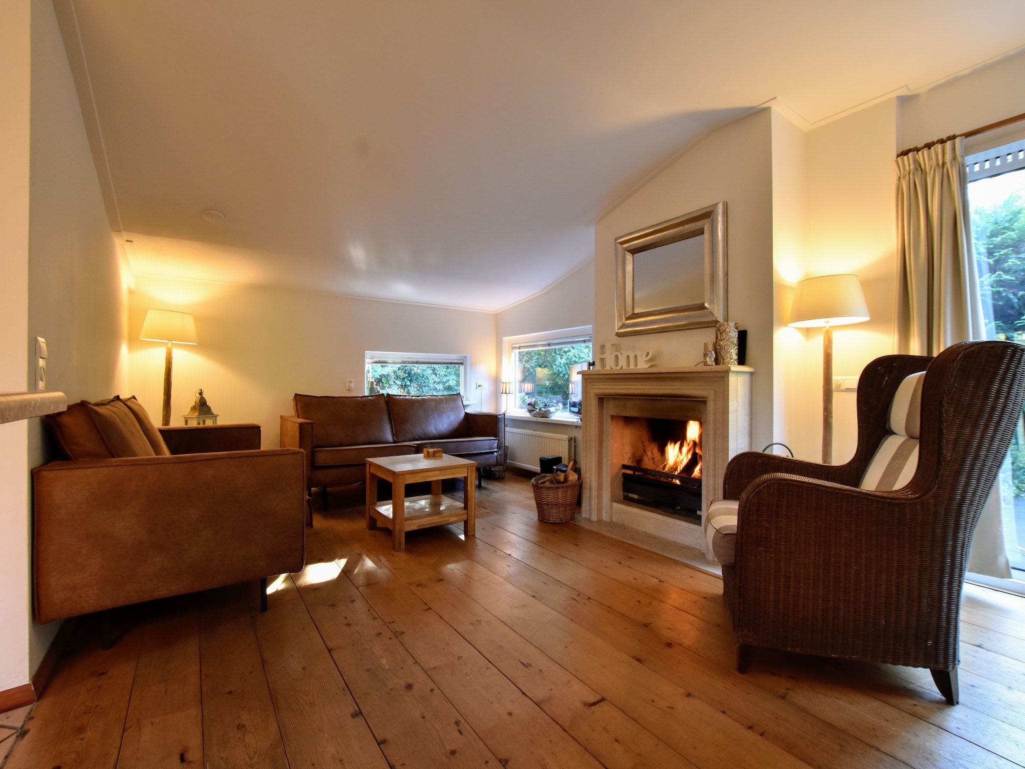 De woonkamer van Poort naar de Veluwe in Voorthuizen