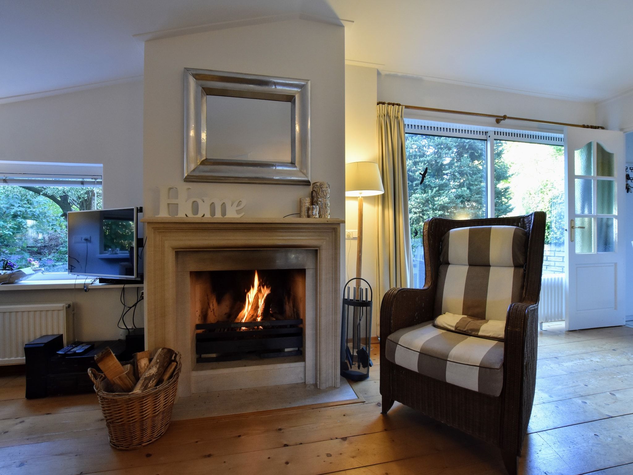 De woonkamer van Poort naar de Veluwe in Voorthuizen