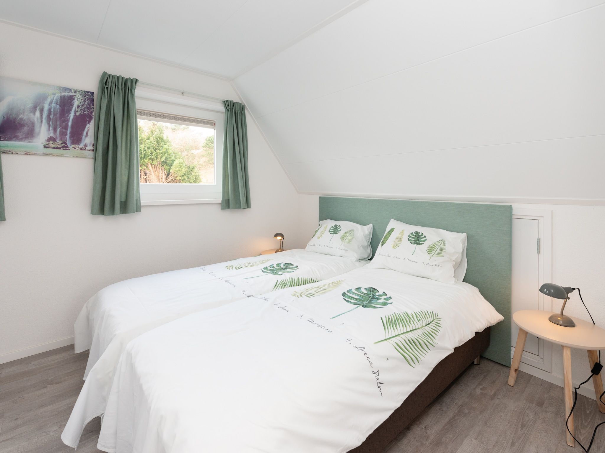 Een slaapkamer van De Beukelaar 4 pers in Schoorl