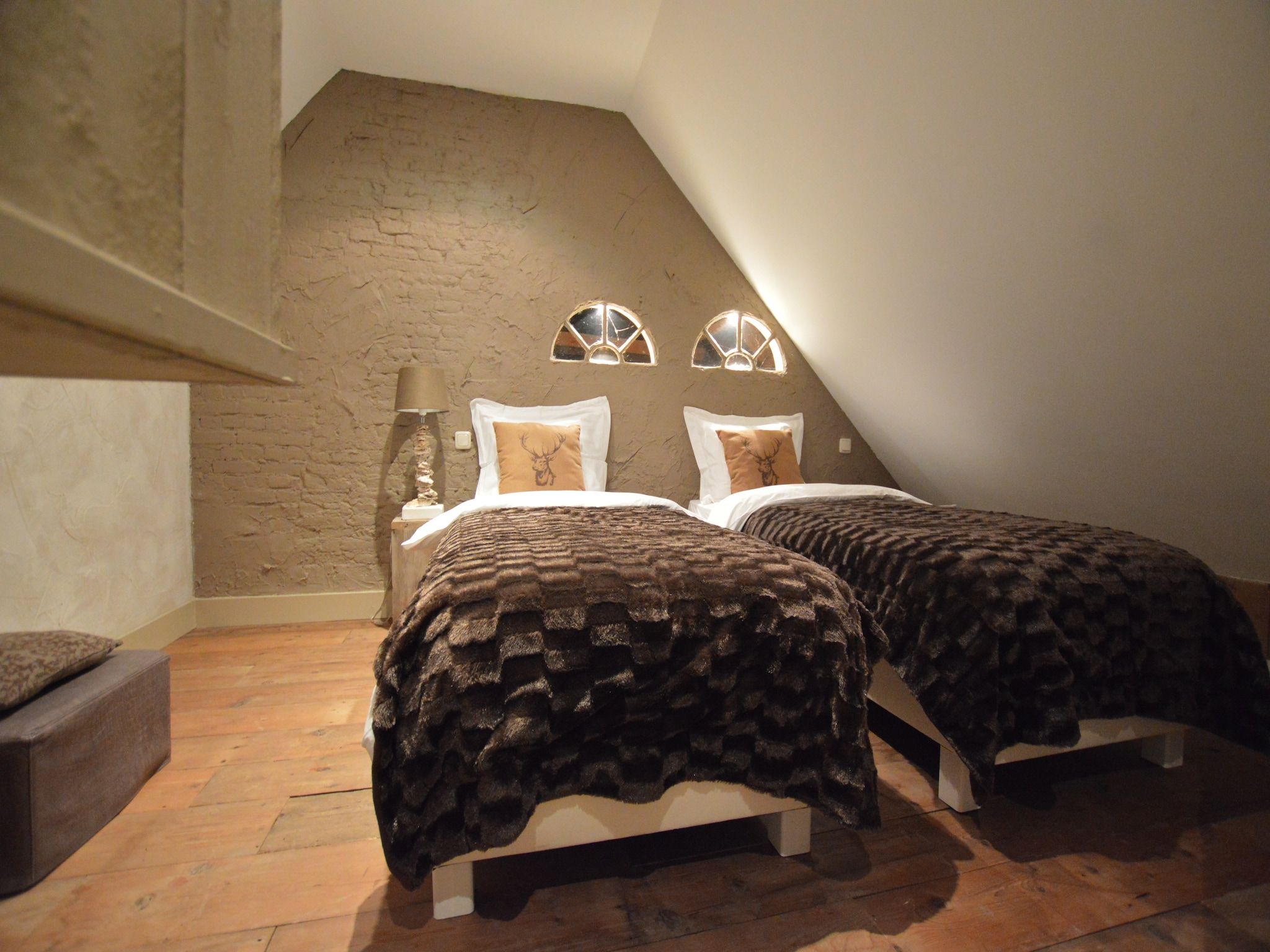 Een slaapkamer van La Grande Maison Douce in Alphen