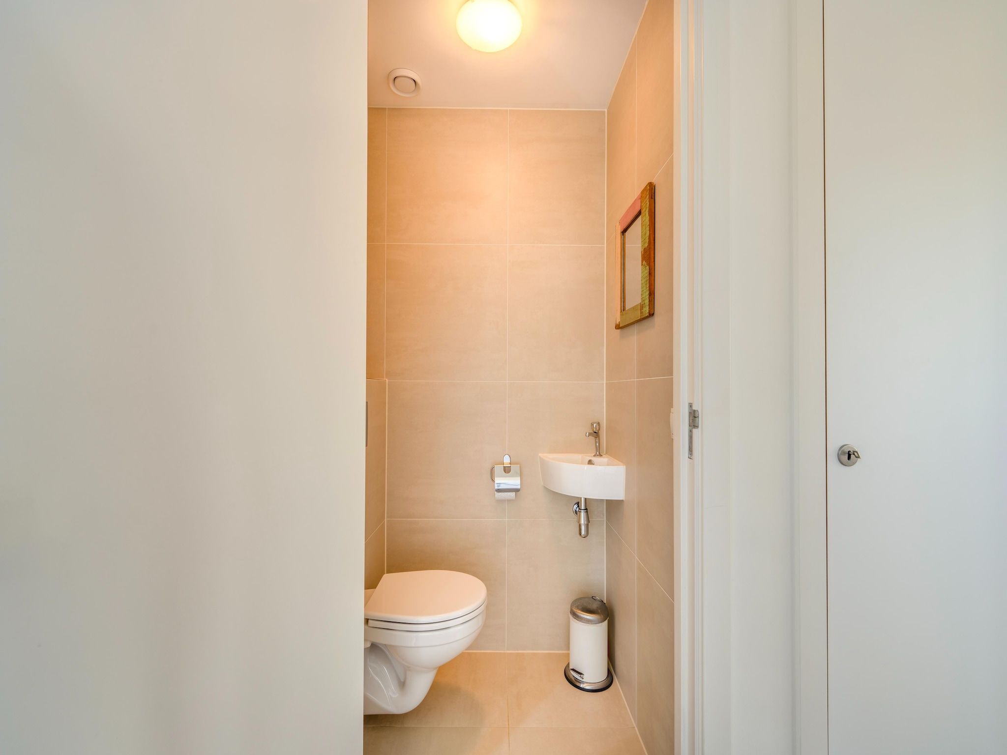 De badkamer van Casa Anti Stressa in Egmond aan den Hoef