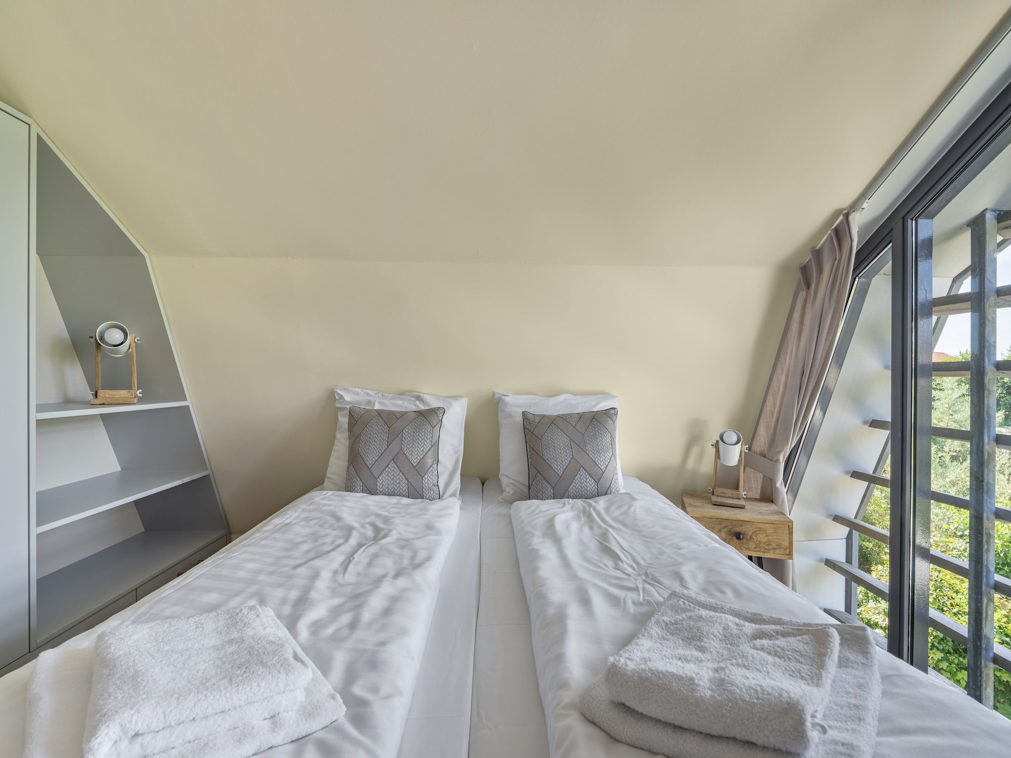 Een slaapkamer van Casa Anti Stressa in Egmond aan den Hoef