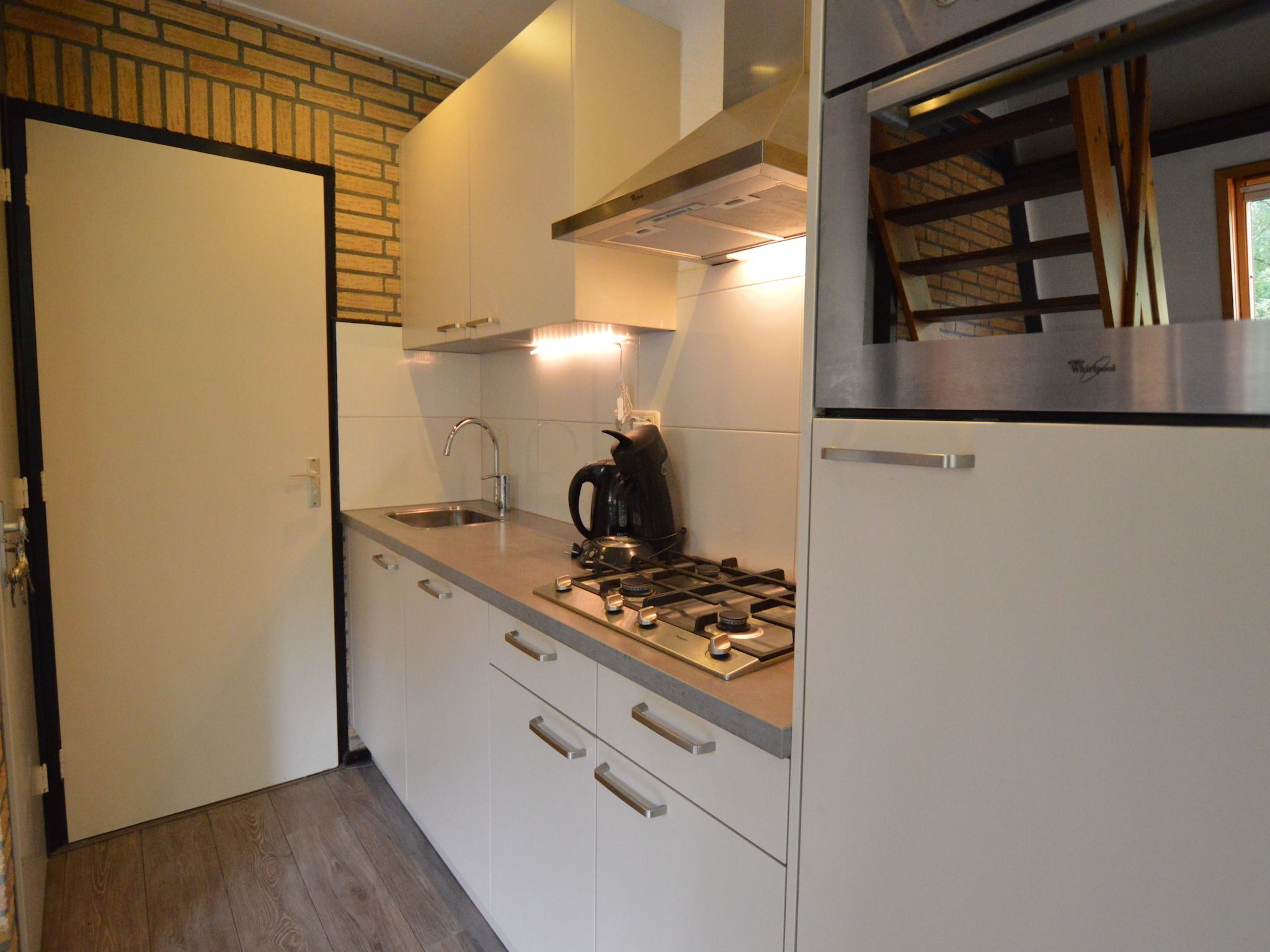 De keuken van Bungalow 86 in Stramproy