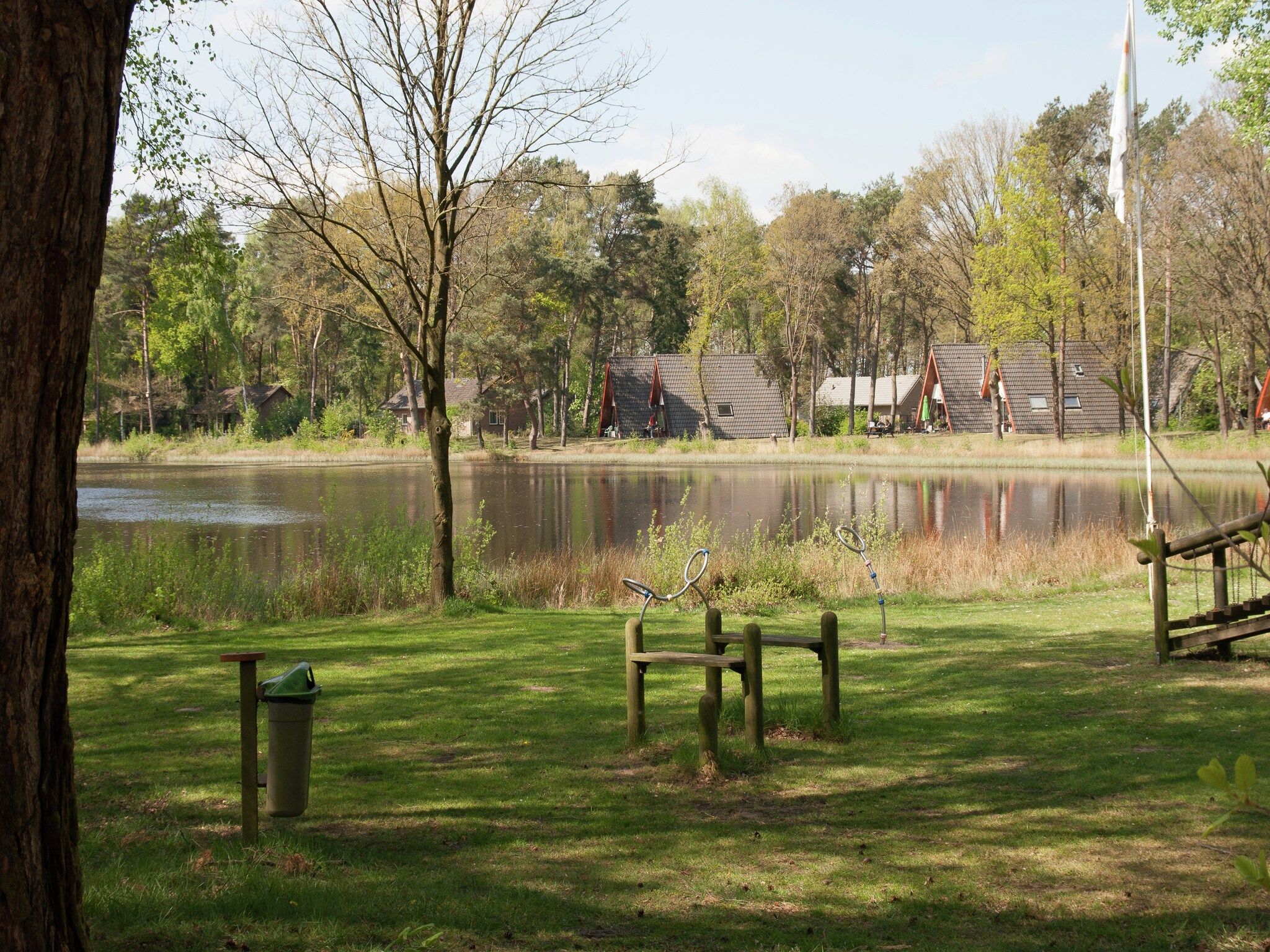 Parkfaciliteiten bij Bungalow 86 in Stramproy