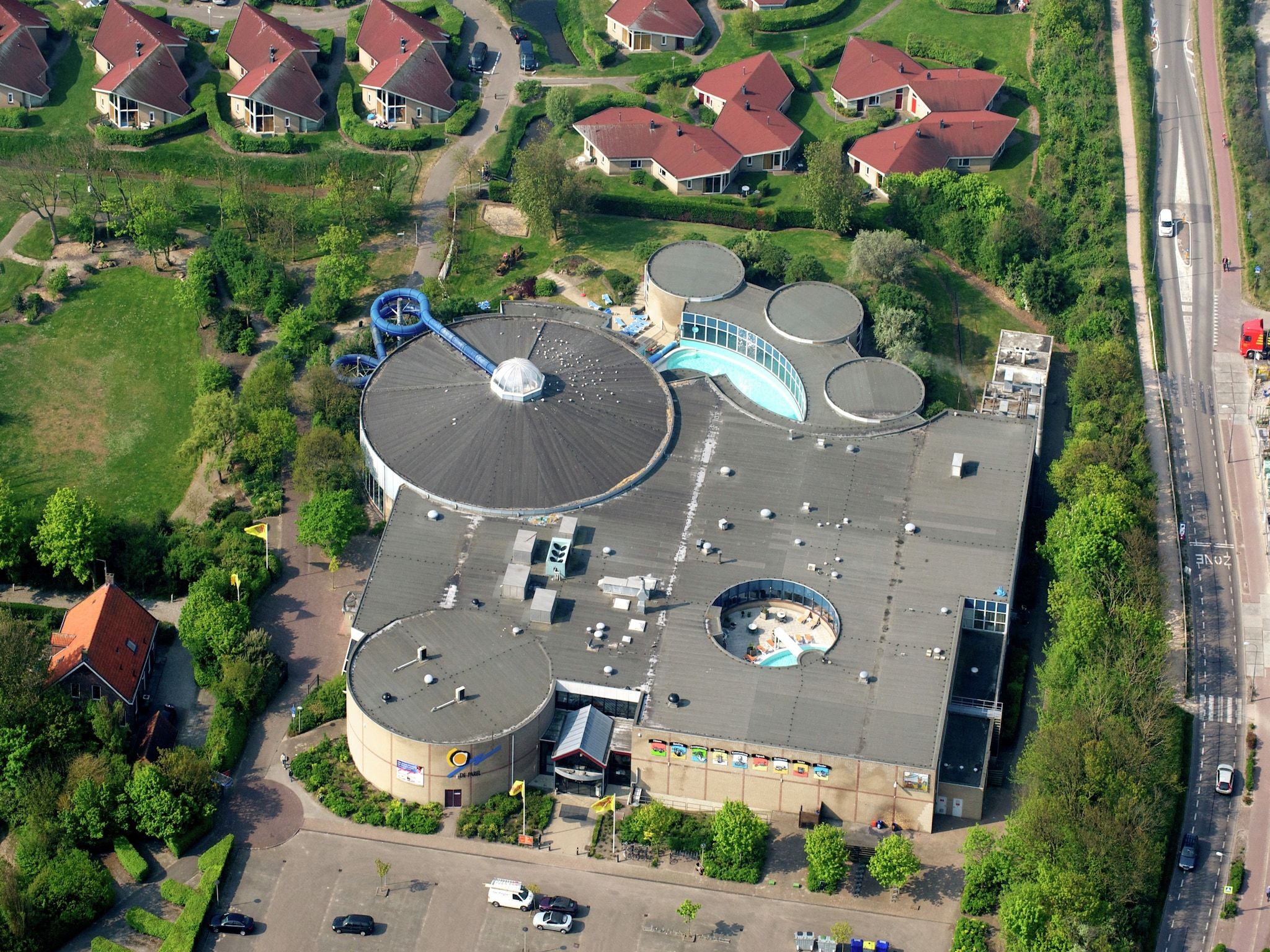 Parkfaciliteiten bij Vakantiepark Hof Domburg 12 in Domburg