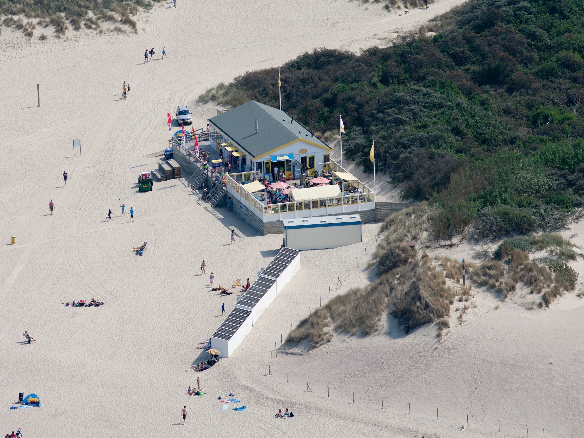 De omgeving van Saturnuslaan 14 in Kamperland