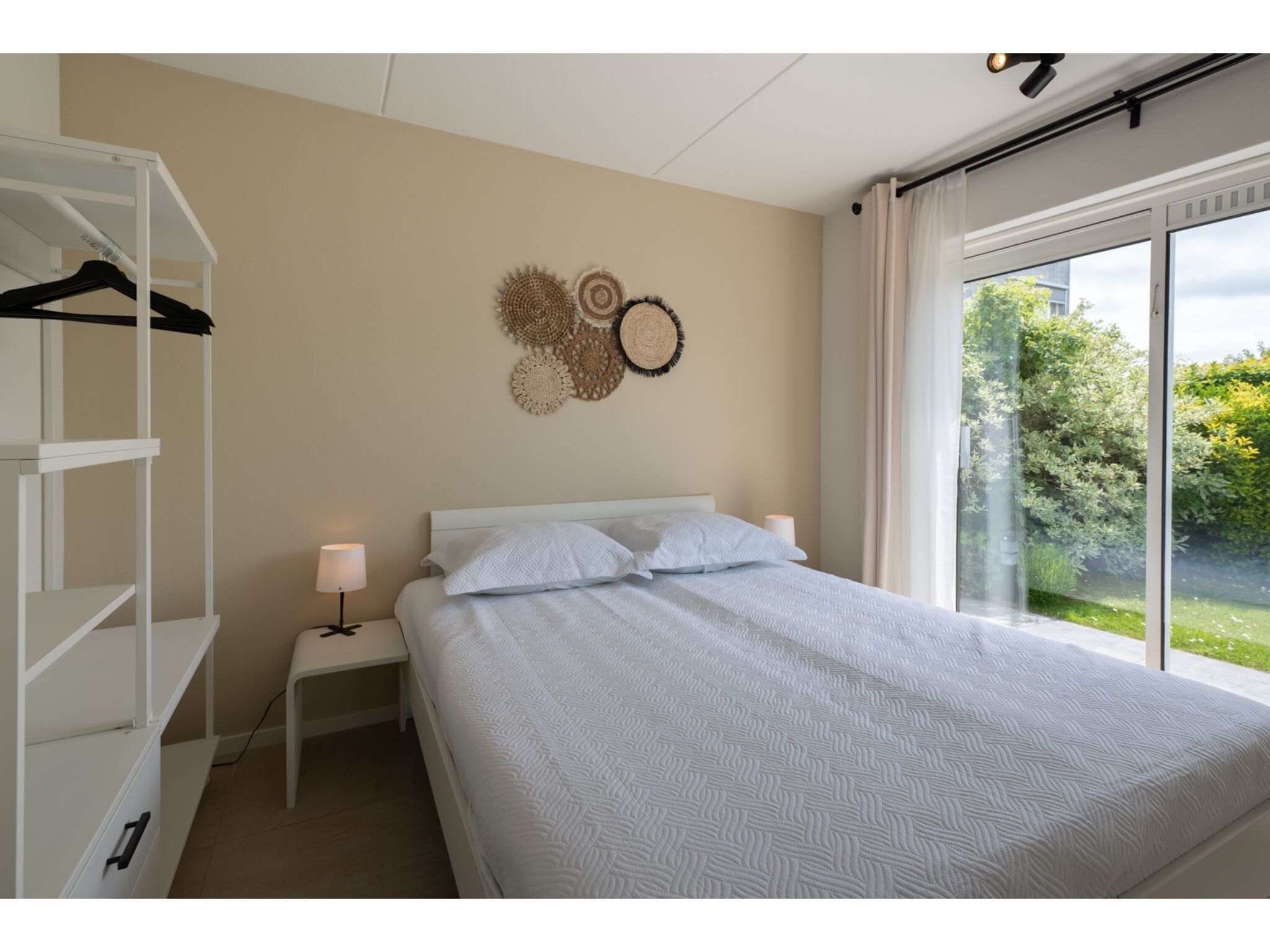 Een slaapkamer van Veerdam 42 in Kortgene