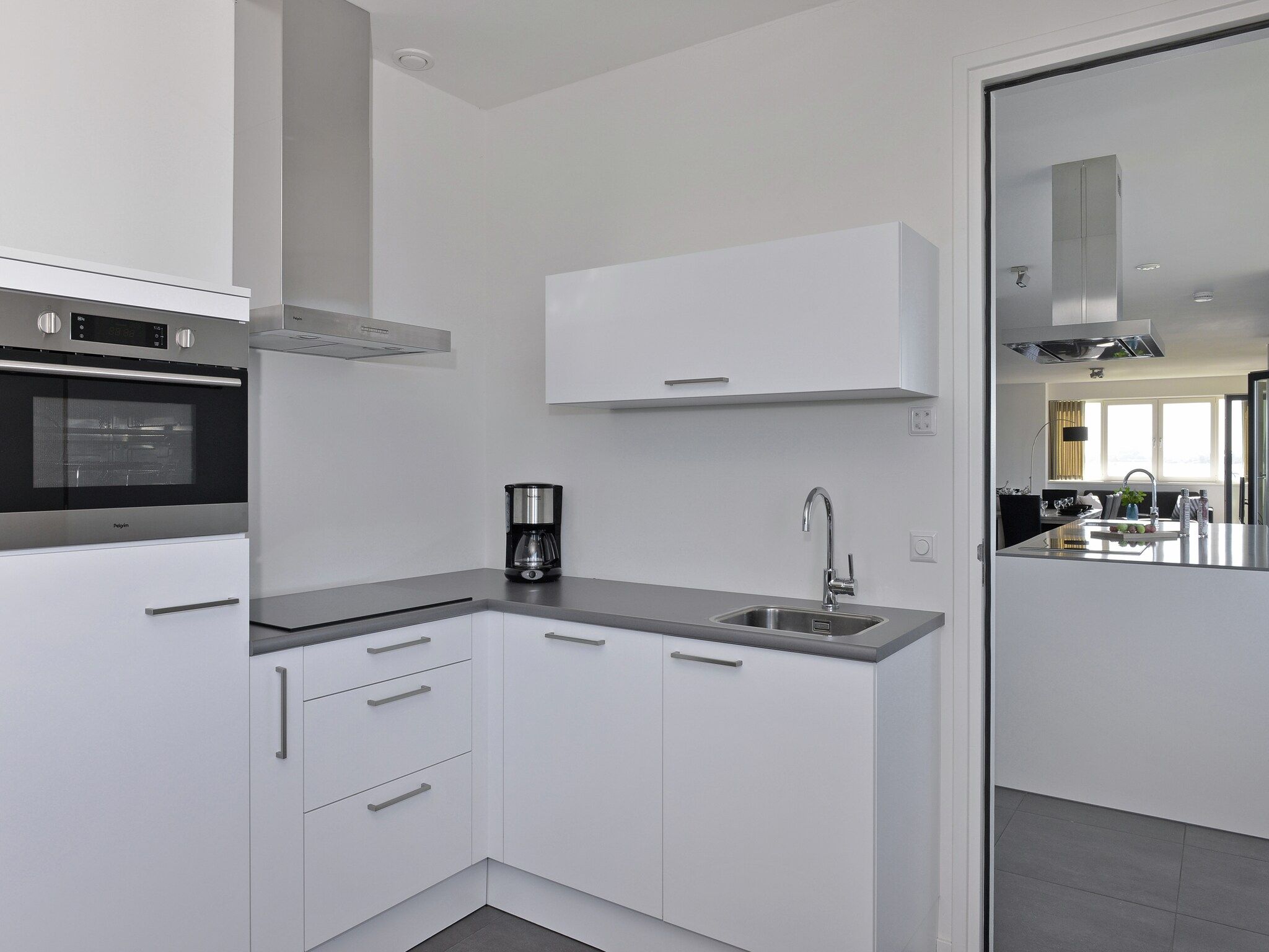 De keuken van Appartement 4b - Schotsman Watersport in Kamperland