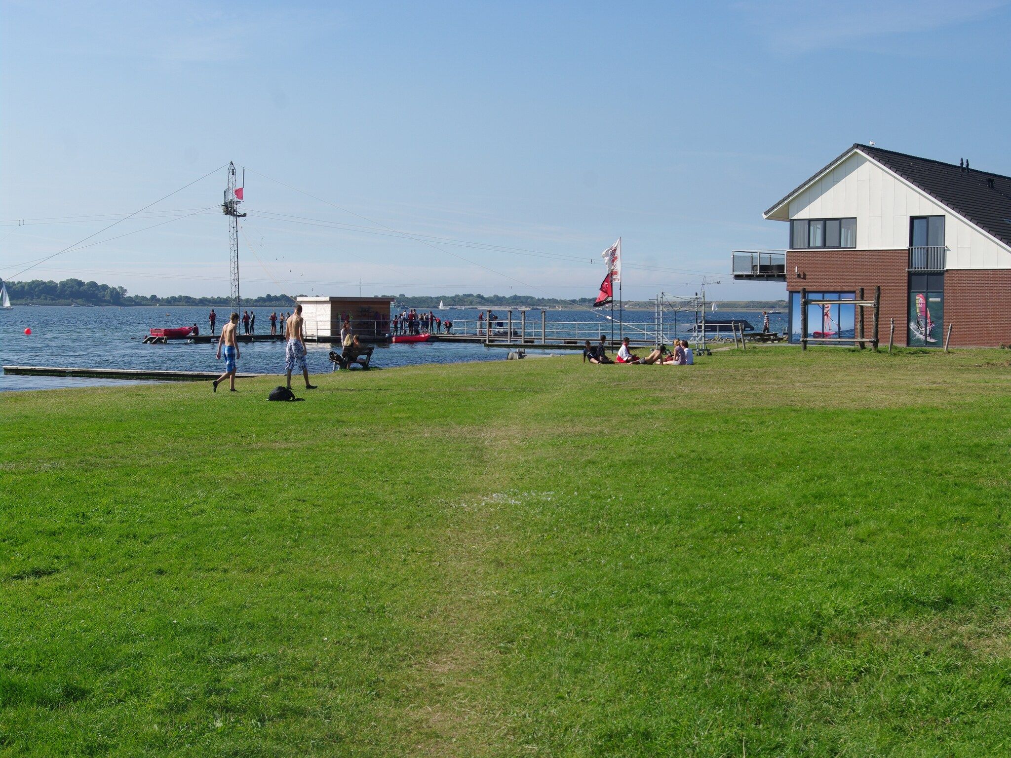 De buitenkant van Appartement 4b - Schotsman Watersport in Kamperland
