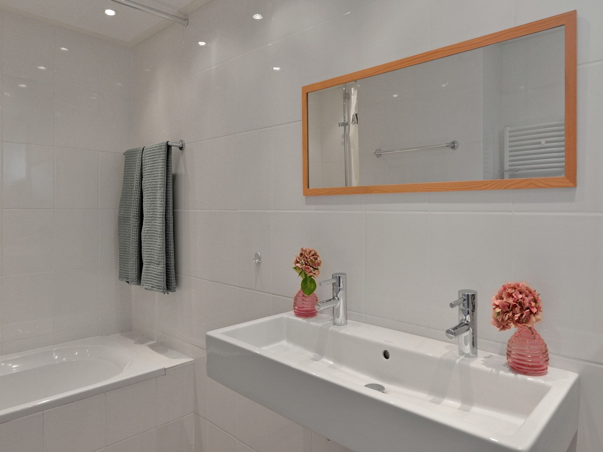 De badkamer van Wilgenlaan 15 in Kamperland