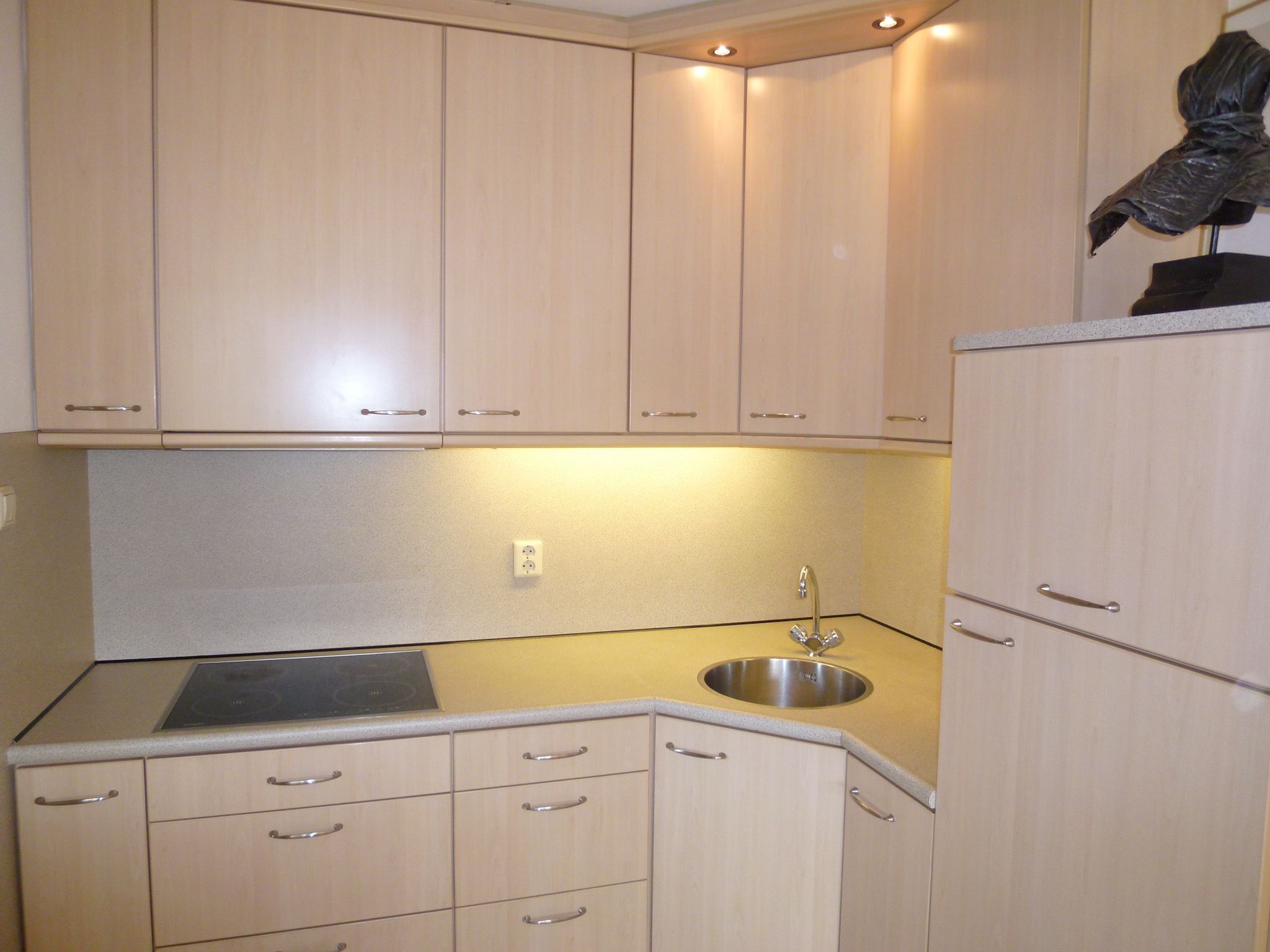 De keuken van Wilgenlaan 15 in Kamperland