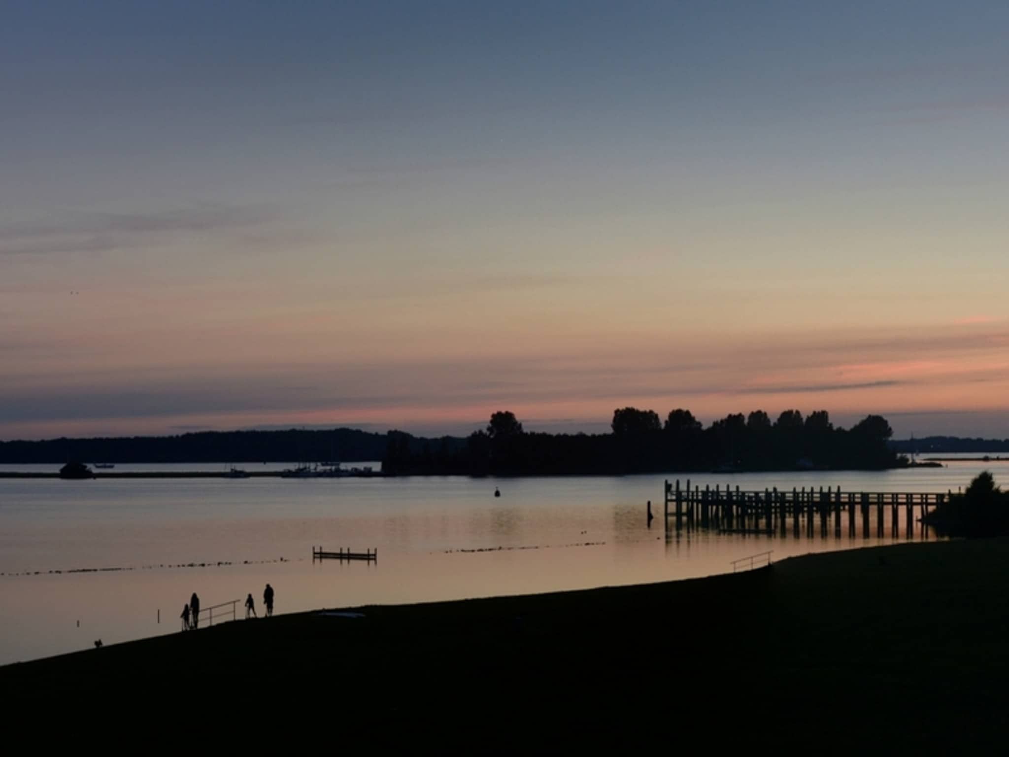 Het uitzicht vanaf Veerse muze 7e in Kamperland