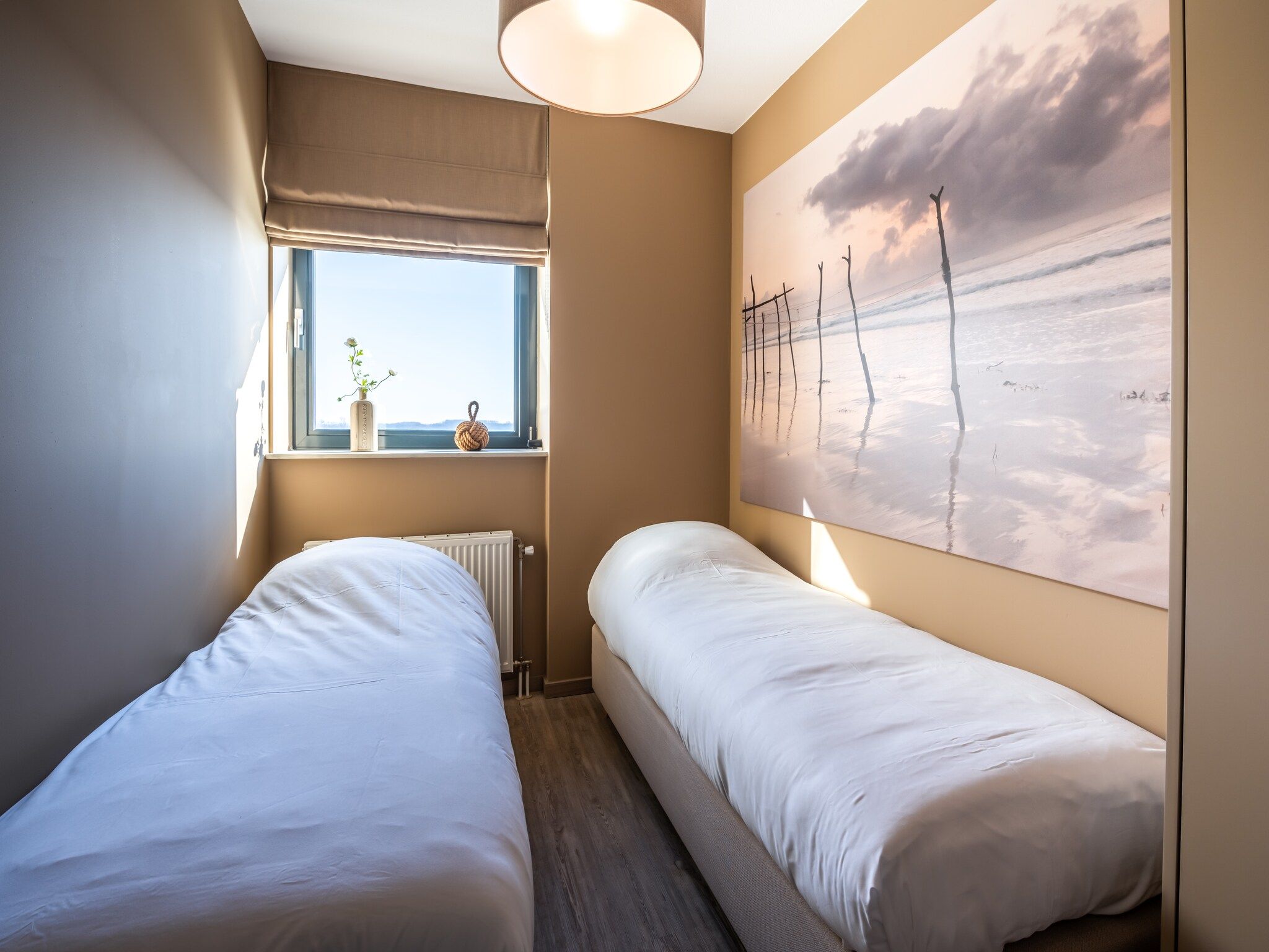Een slaapkamer van Veerse muze 7e in Kamperland