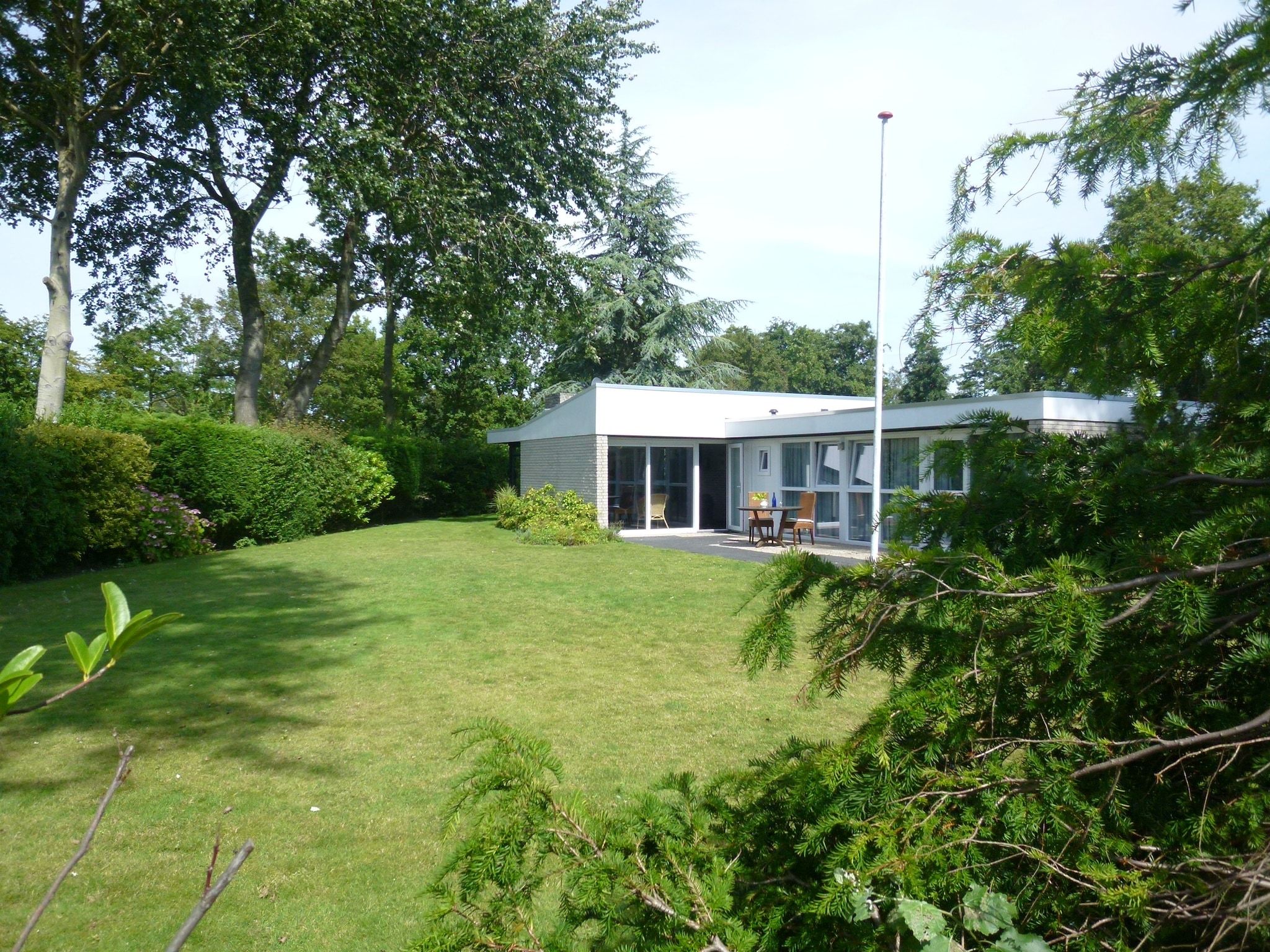 De buitenkant van Berkenlaan 6 in Kamperland