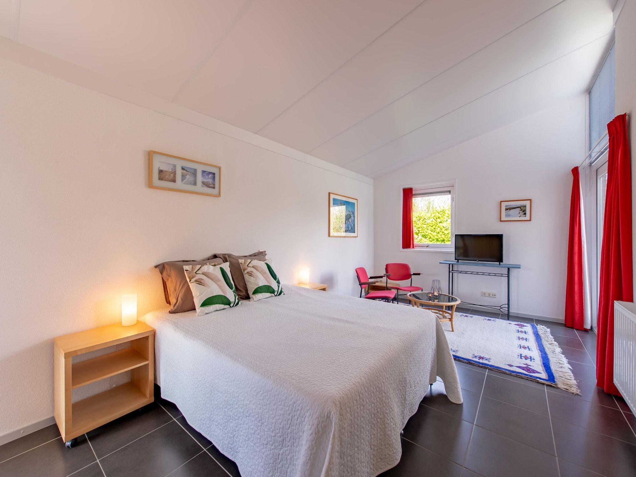 Een slaapkamer van Cypressenlaan 18 in Kamperland