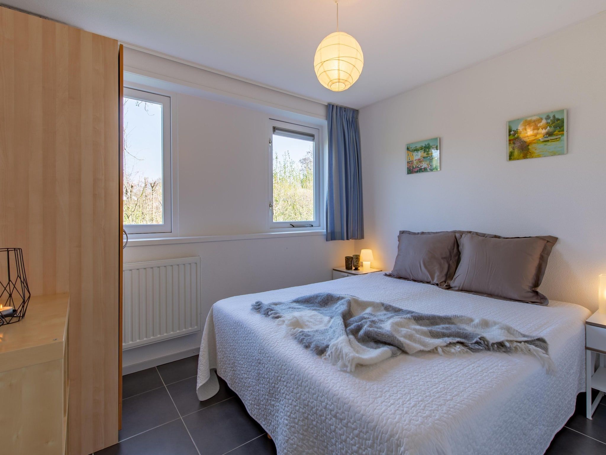 Een slaapkamer van Cypressenlaan 18 in Kamperland