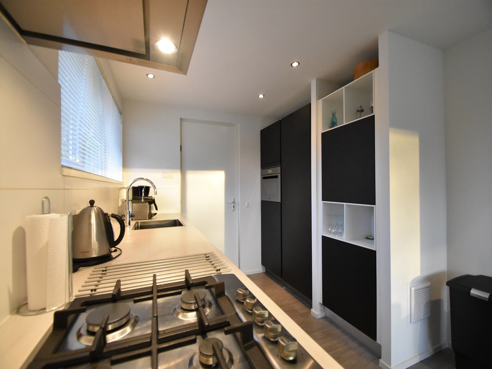 De keuken van Populierenlaan 1 in Kamperland