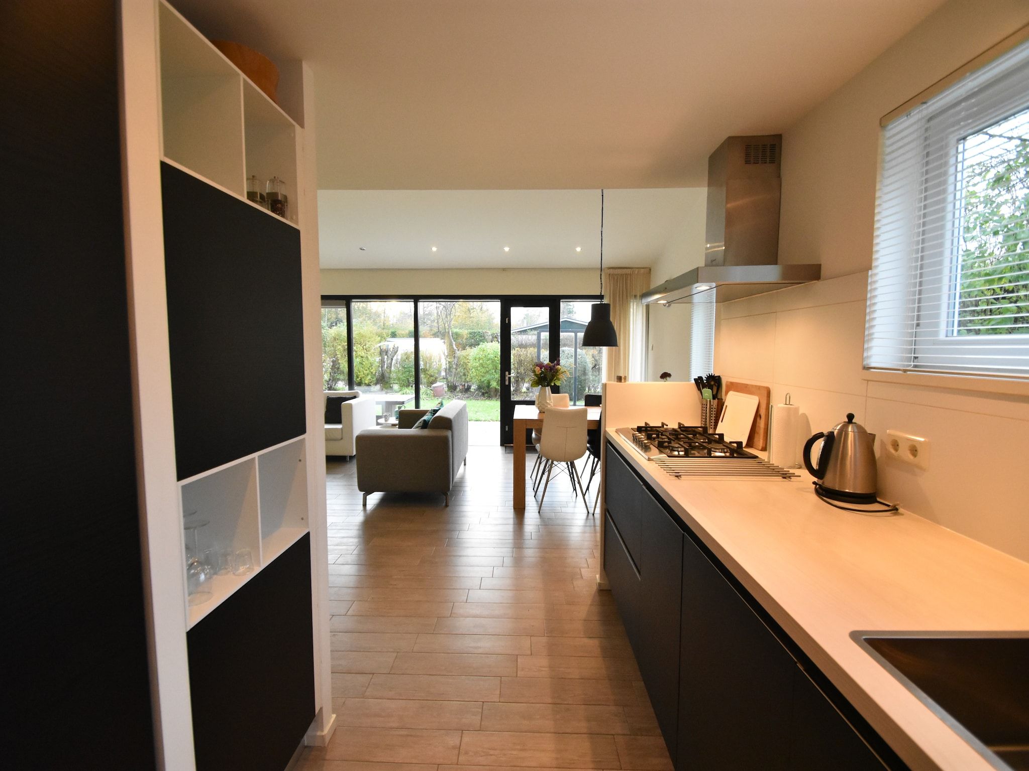 De keuken van Populierenlaan 1 in Kamperland