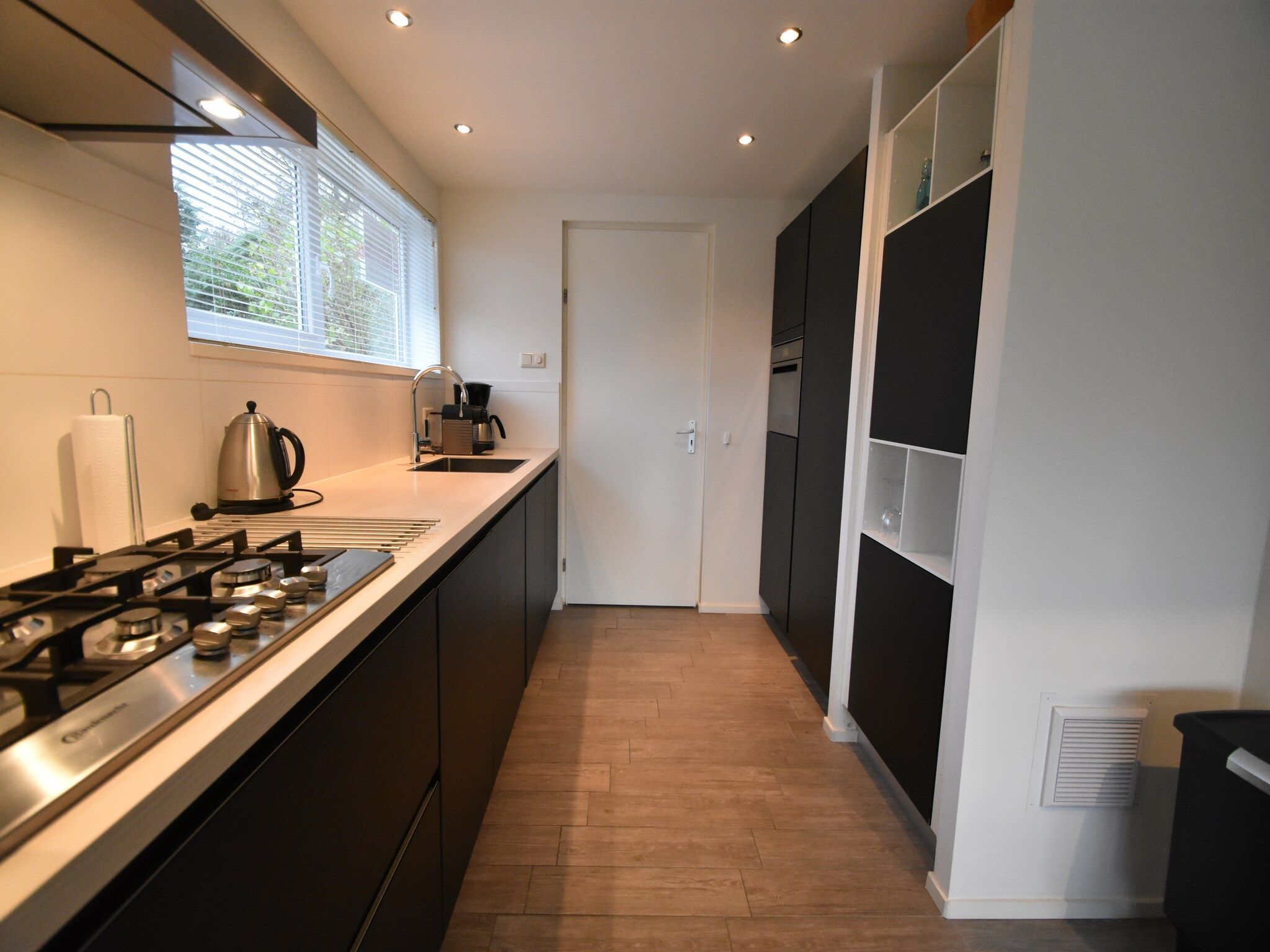 De keuken van Populierenlaan 1 in Kamperland