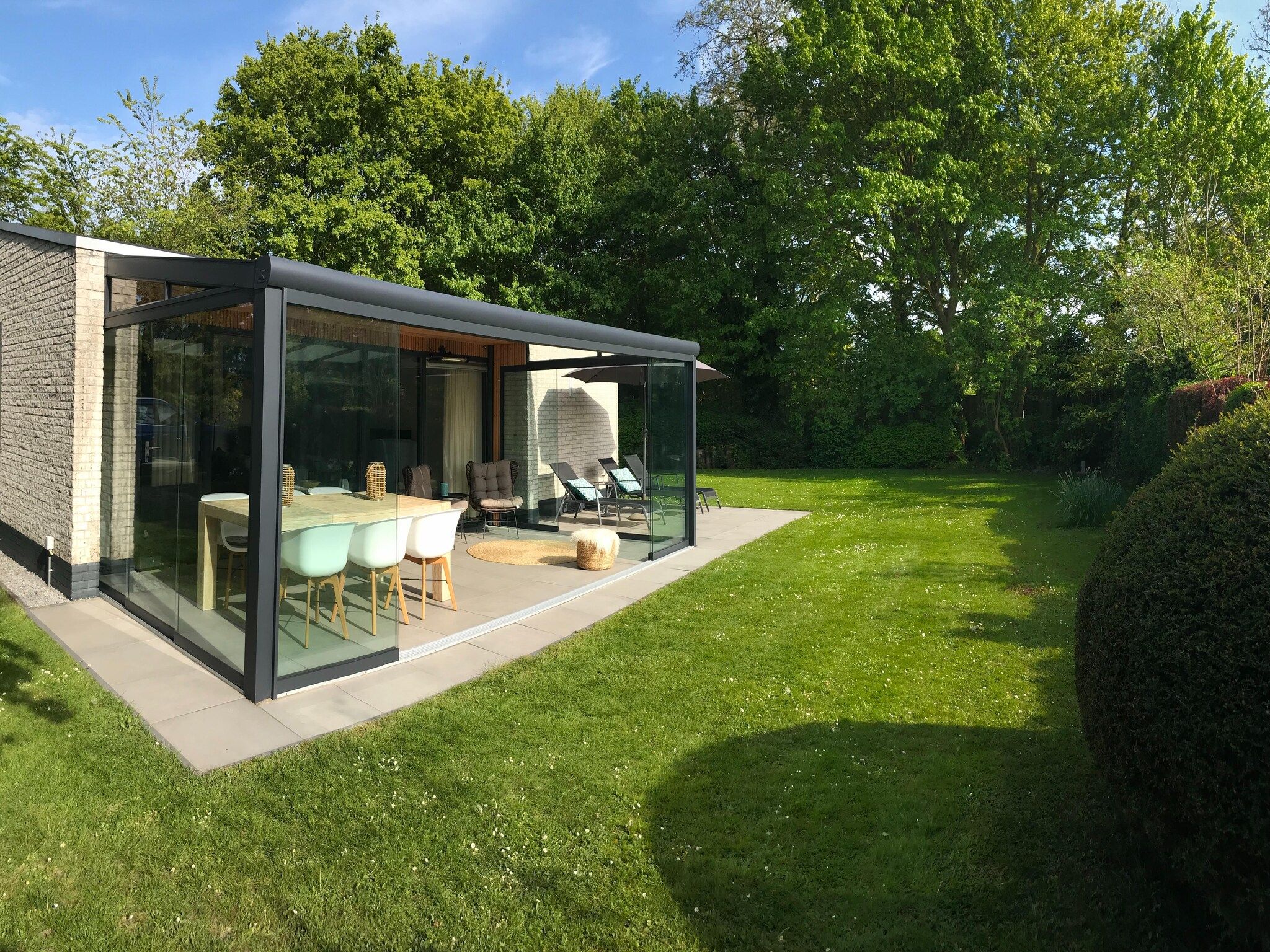 De buitenkant van Populierenlaan 1 in Kamperland