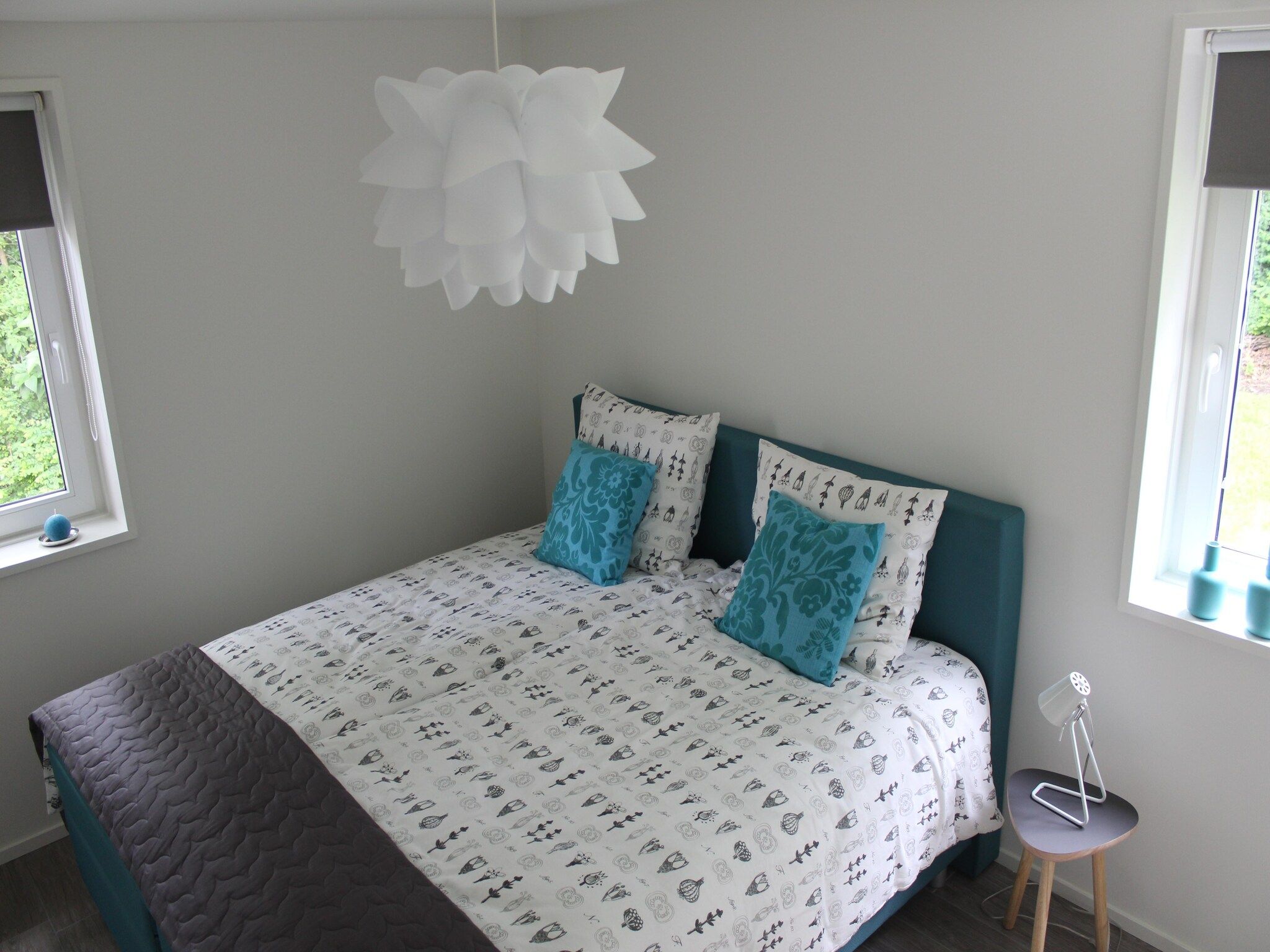 Een slaapkamer van Populierenlaan 1 in Kamperland