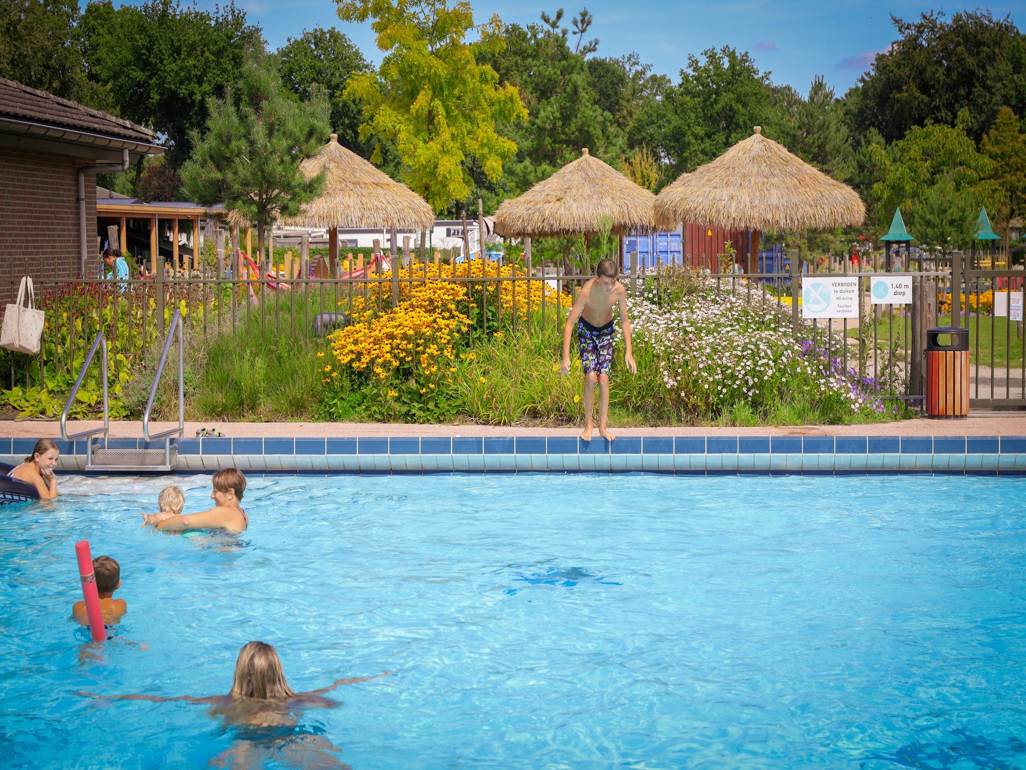 Parkfaciliteiten bij Recreatiepark de Boshoek 1 in Voorthuizen