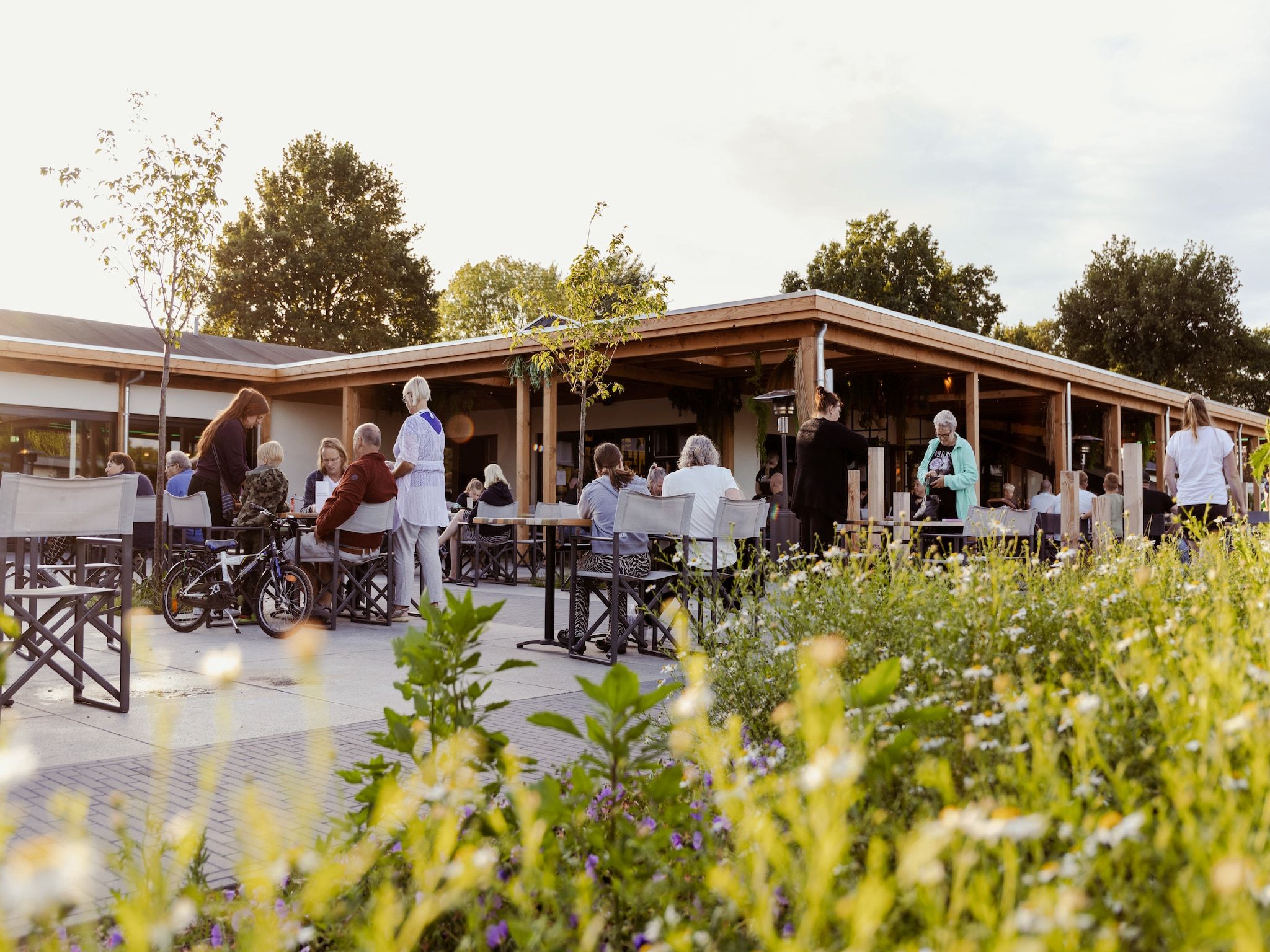 Parkfaciliteiten bij Recreatiepark de Boshoek 1 in Voorthuizen