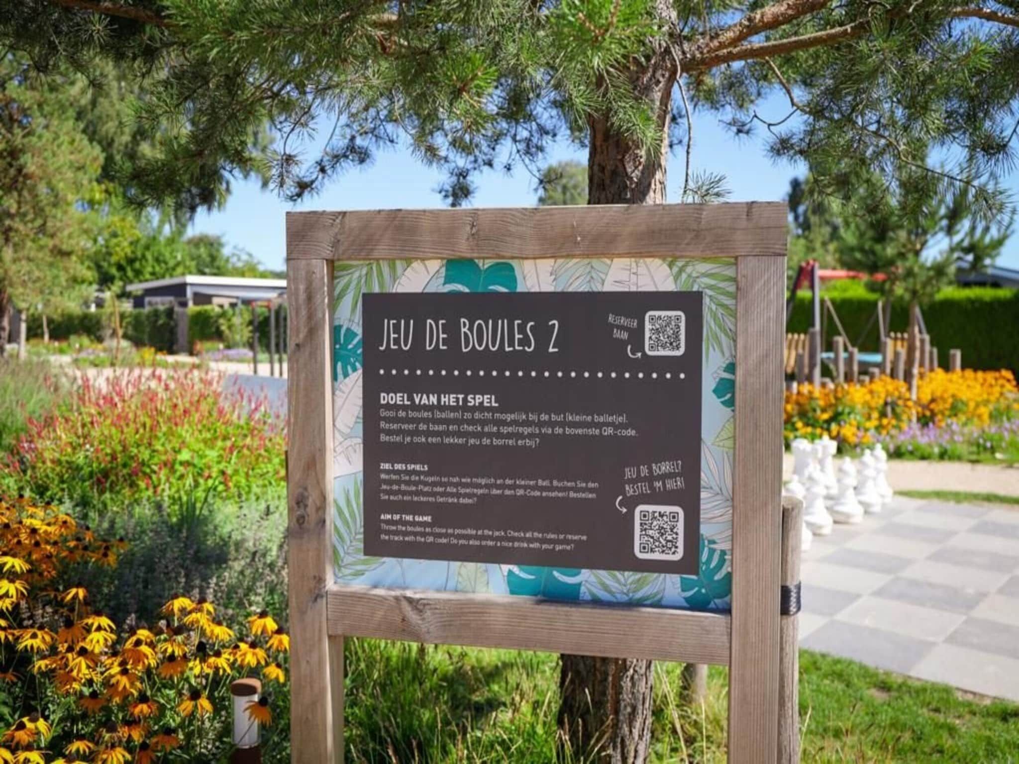 Parkfaciliteiten bij Recreatiepark de Boshoek 1 in Voorthuizen