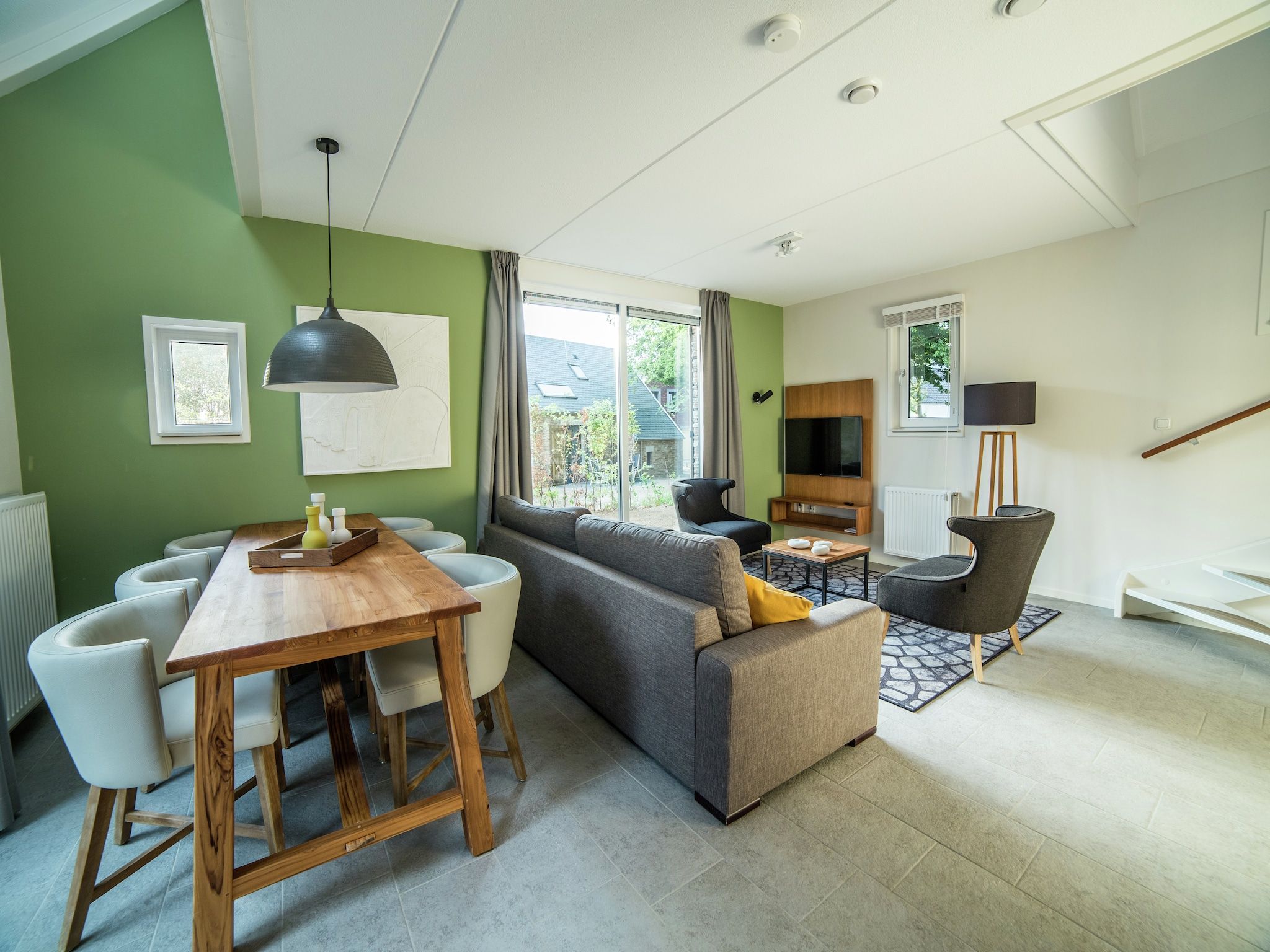 De eetkamer van Resort Maastricht 7 in Maastricht