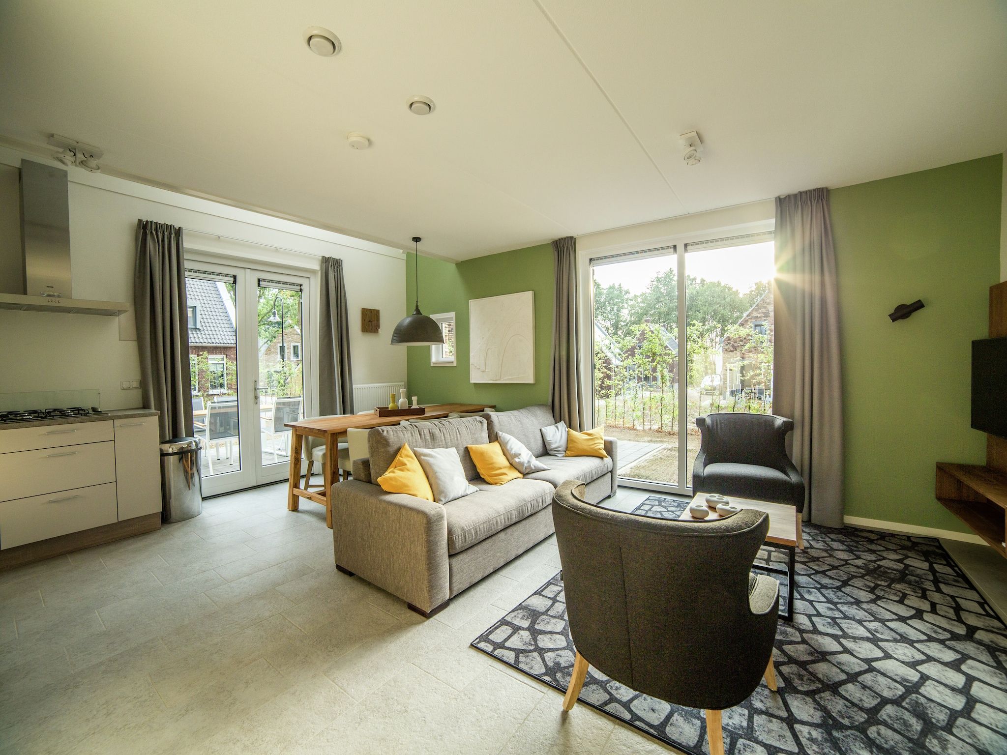 De woonkamer van Resort Maastricht 7 in Maastricht