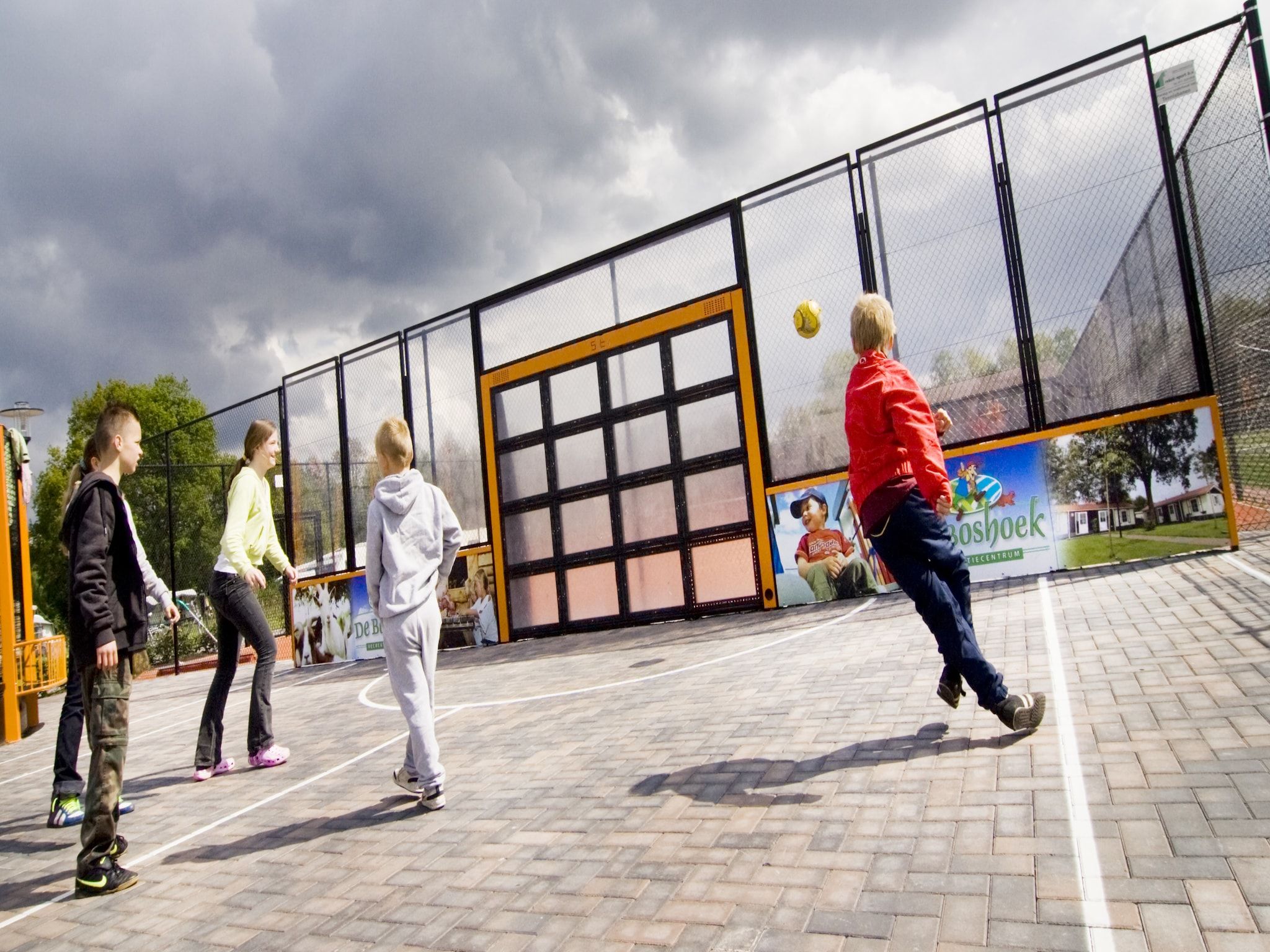 Parkfaciliteiten bij Recreatiepark de Boshoek 7 in Voorthuizen