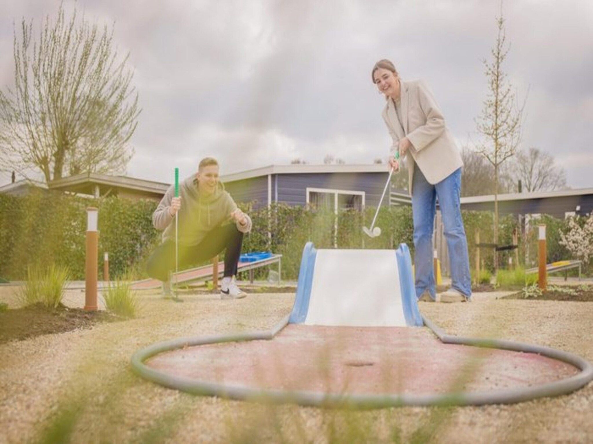 Parkfaciliteiten bij Recreatiepark de Boshoek 7 in Voorthuizen